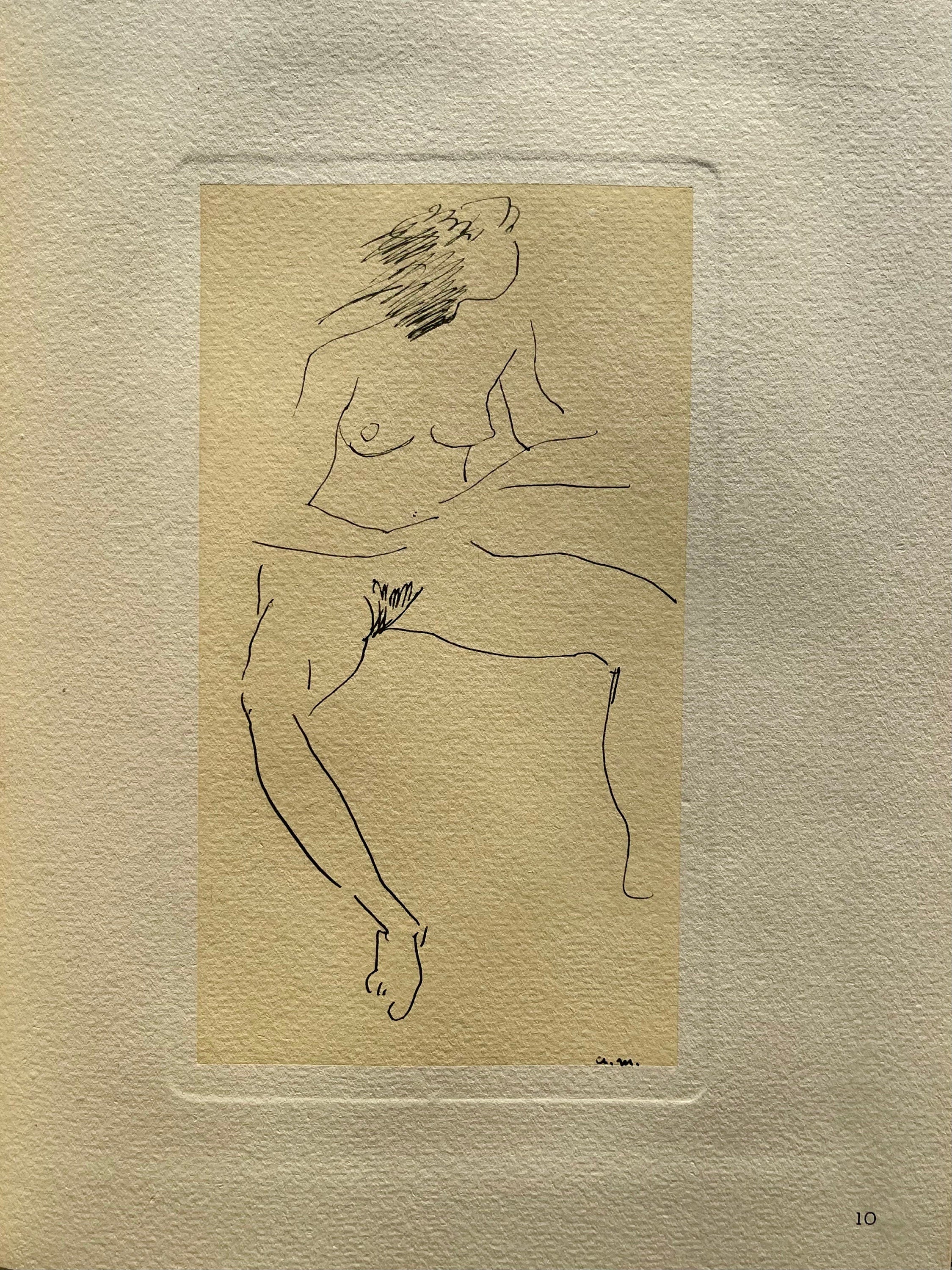 Albert Marquet, Nu., Marquet, Limited Edition Lithograph