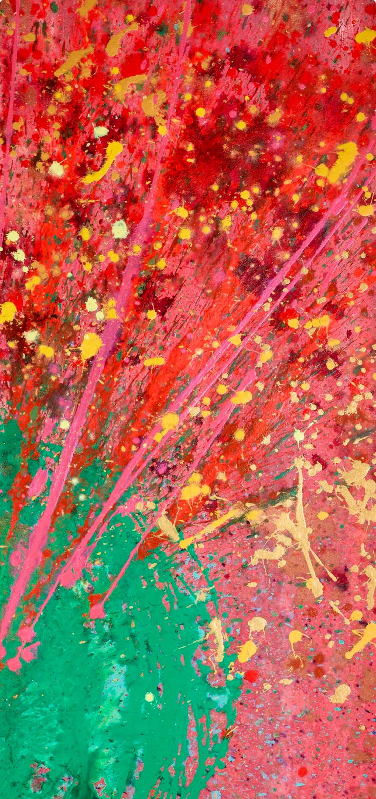 Dale Chihuly, Composition, Ikebana Series, Original Painting