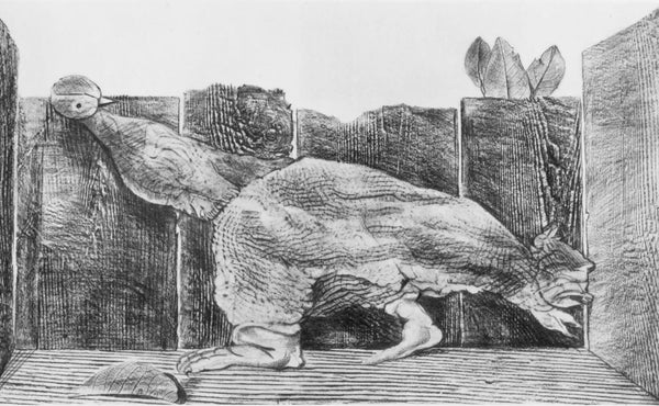 Max Ernst, Composition (Spies/Leppien 222), Histoire Naturelle, Limited Edition Lithograph
