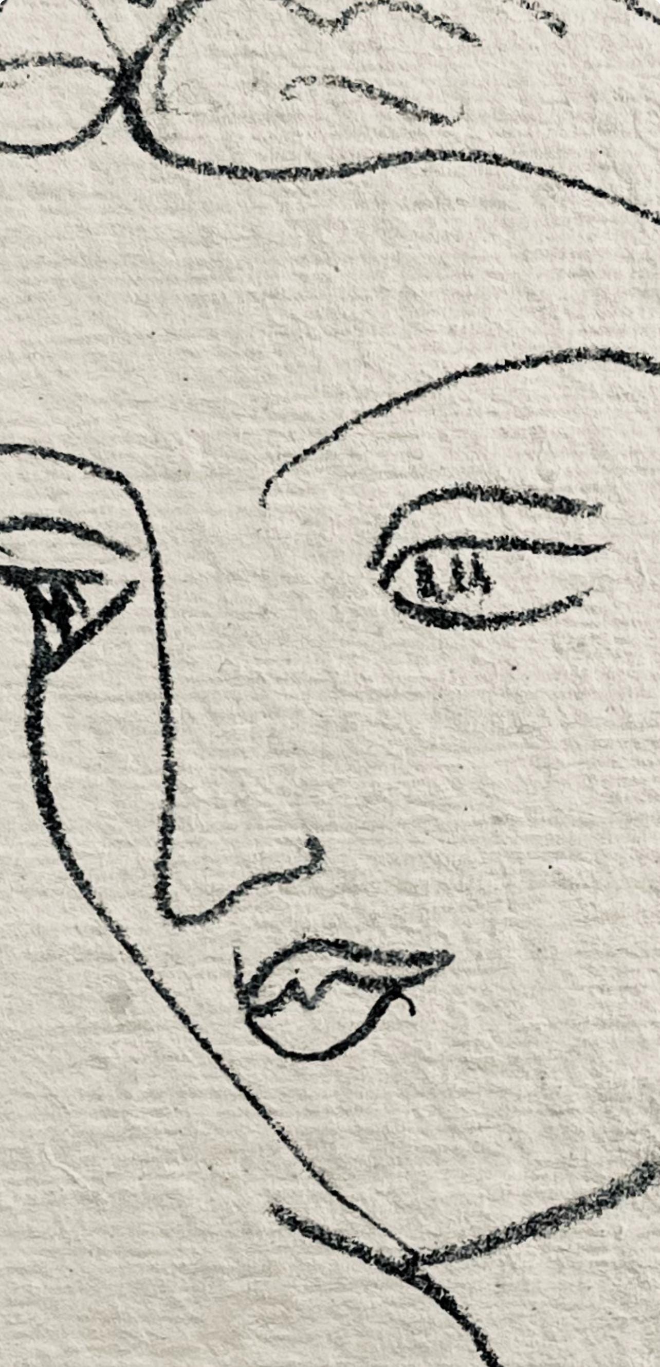 Henri Matisse, Lithographie I (Duthuit 20), Repli, Gravures de Henri Matisse, Limited Edition Lithograph