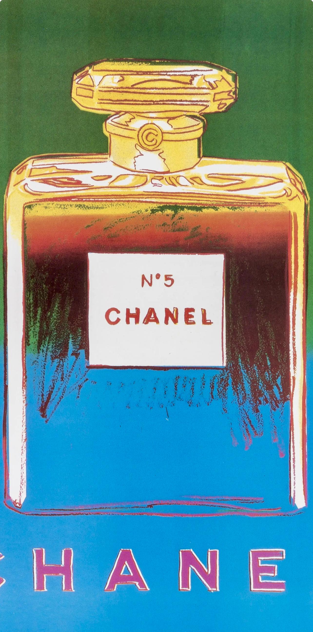 Andy Warhol, Chanel No. 5, Official Edition Chanel Ltd. Advertising Campaign Lithograph, 1997