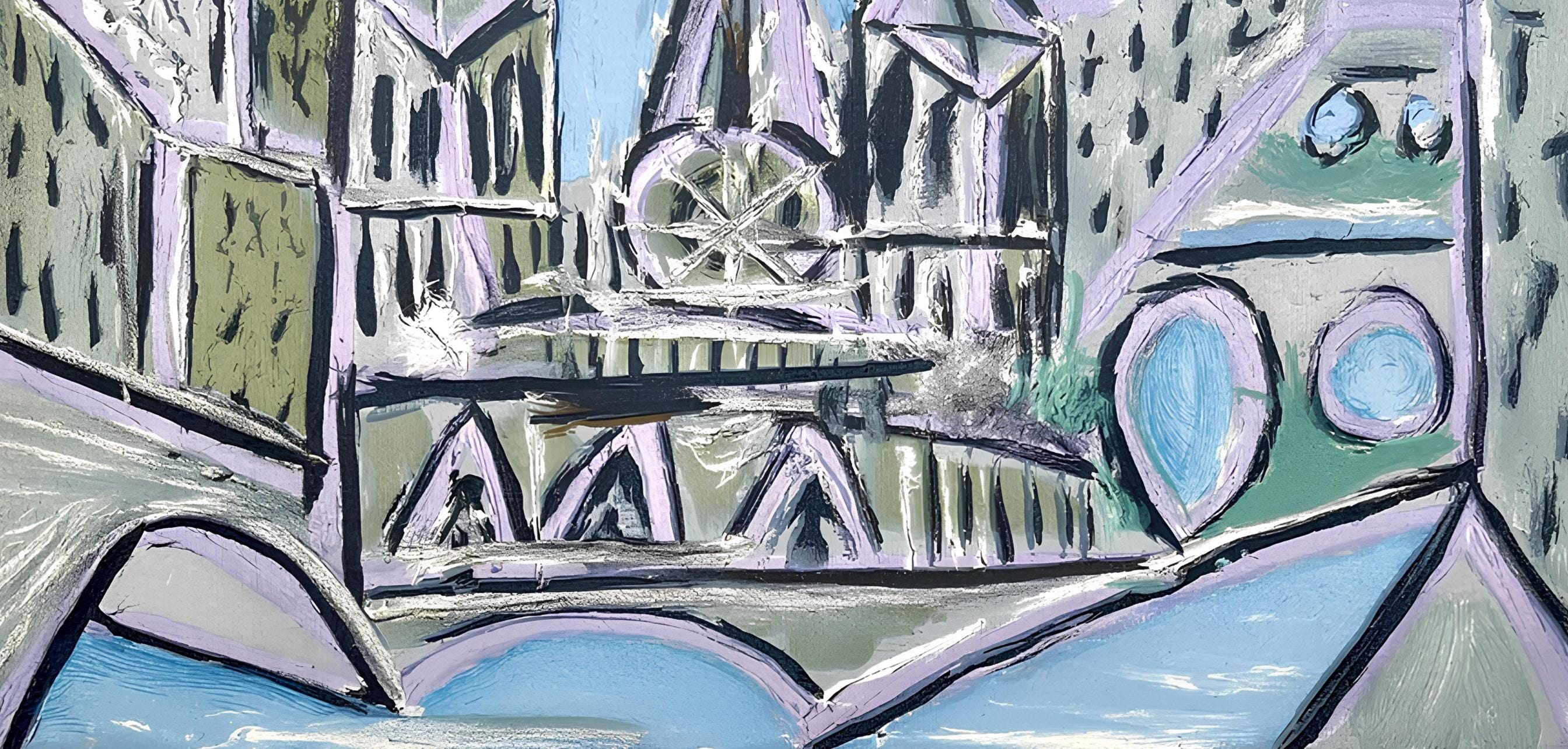 Pablo Picasso, Composition (Cramer 88), Dans l'Atelier de Picasso, Limited Edition Lithograph