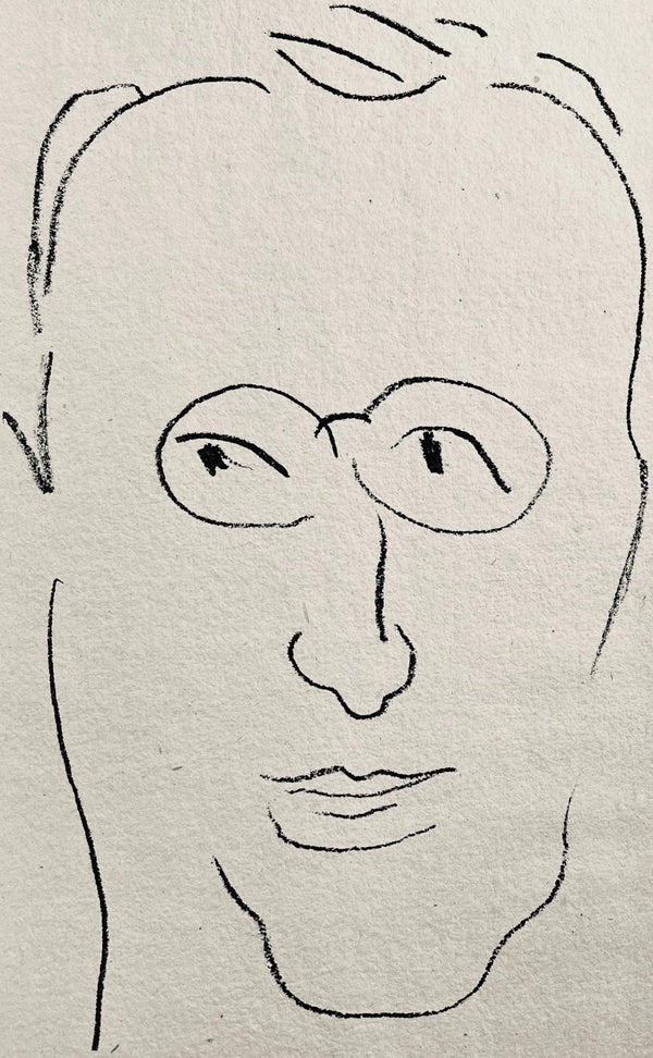 Henri Matisse, Lithographie XII (Duthuit 20), Repli, Gravures de Henri Matisse, Limited Edition Lithograph