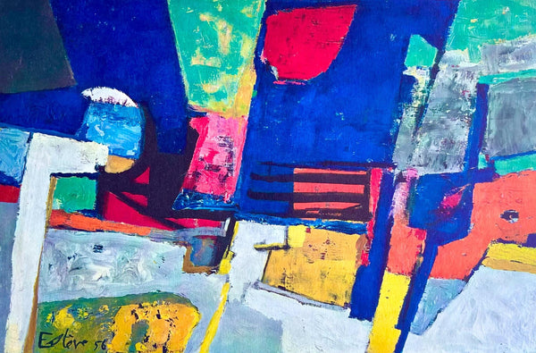 Maurice Estève, Composition, Maurice Estève, Peintres d'aujourd'hui, Limited Edition Lithograph