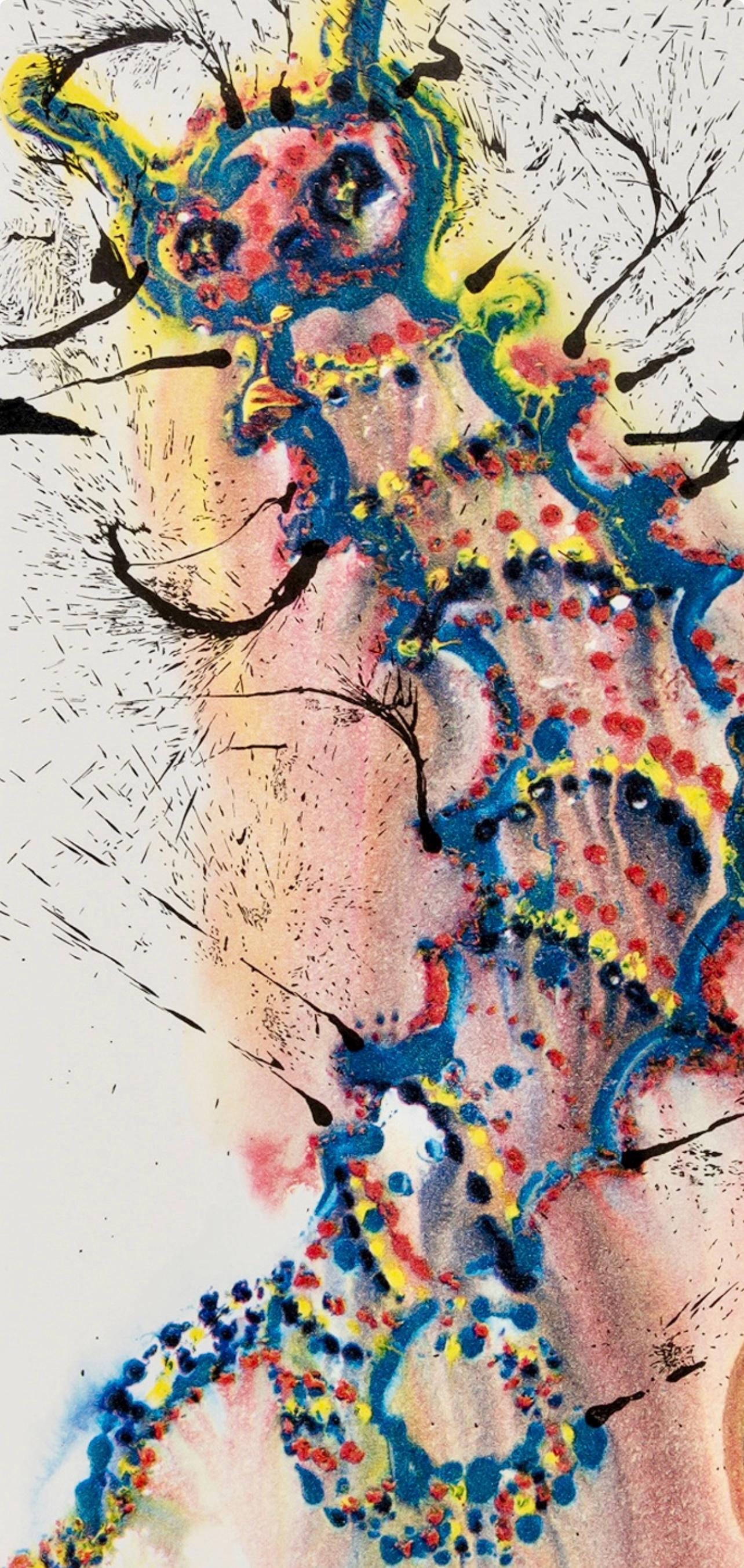 Salvador Dalí, Composition (Field 69-5, A-M), Alice's Adventures in Wonderland, Limited Edition Héliogravure