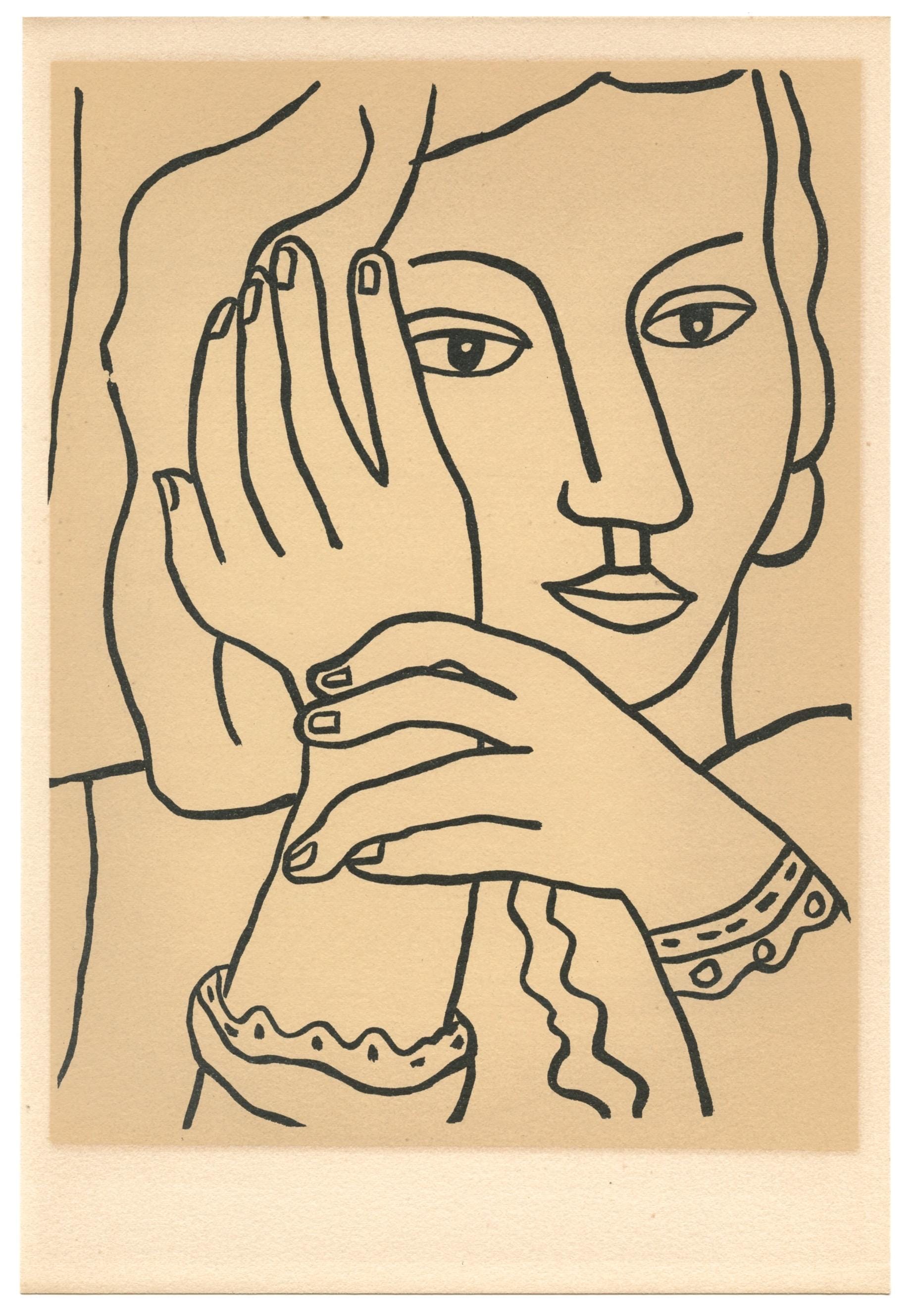 Fernand Léger, Composition, Mon ami Léger, Limited Edition Lithograph