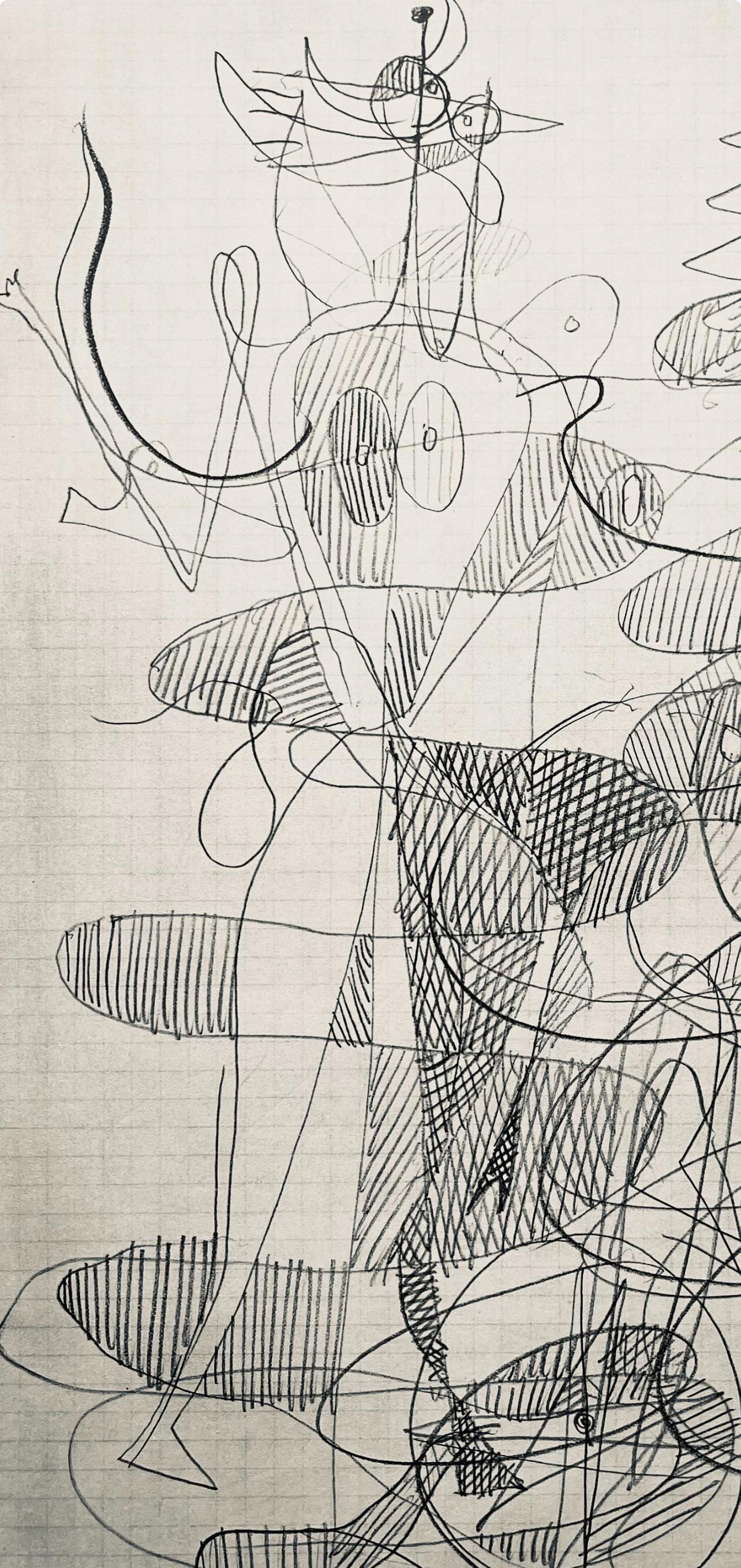 Georges Braque, Composition (Vallier 23), Hesiode, Théogonie, Derrière le miroir, Limited Edition Lithograph