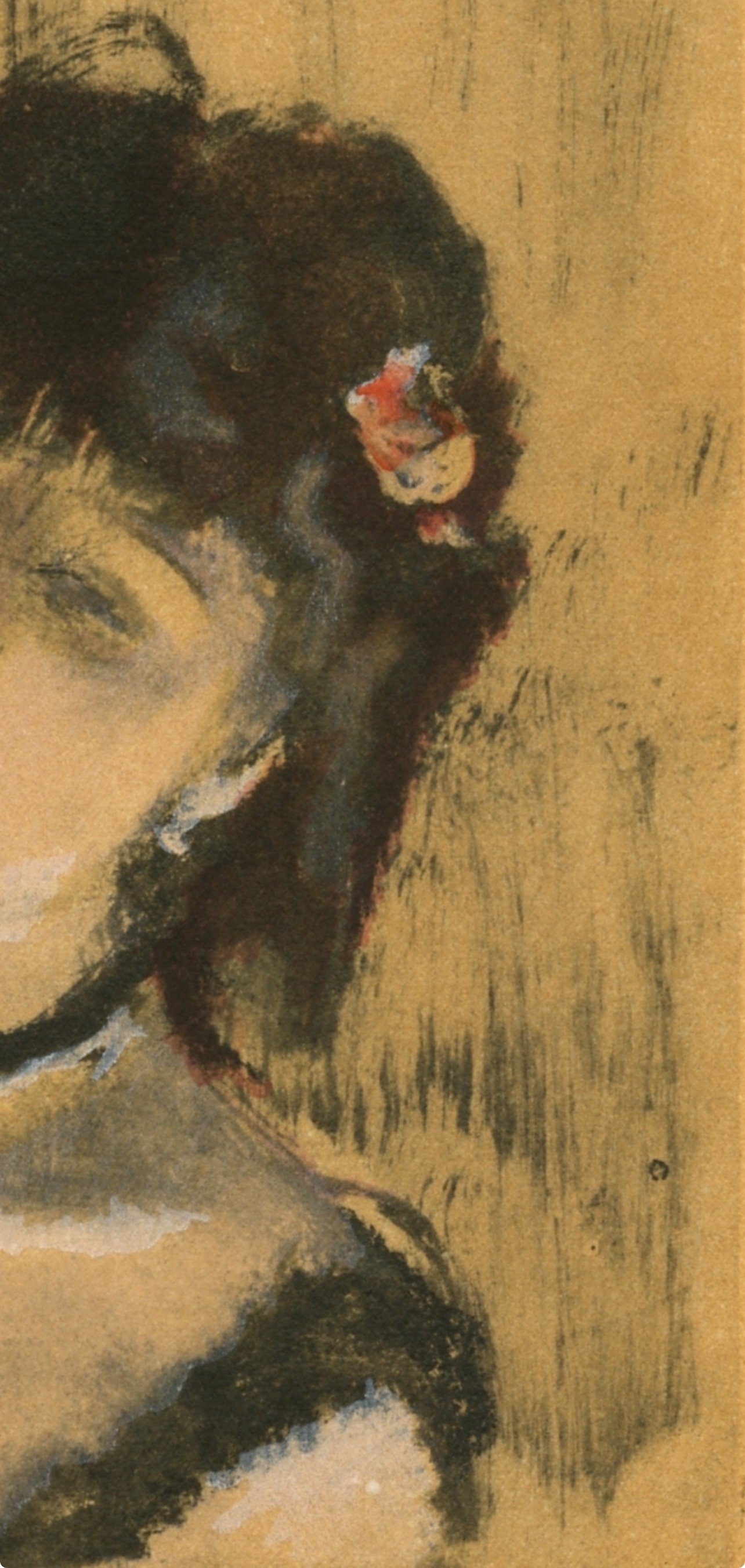 Edgar Degas, La Chanteuse du Cafe-Concert, E. Degas Monotypes, Limited Edition Monotype