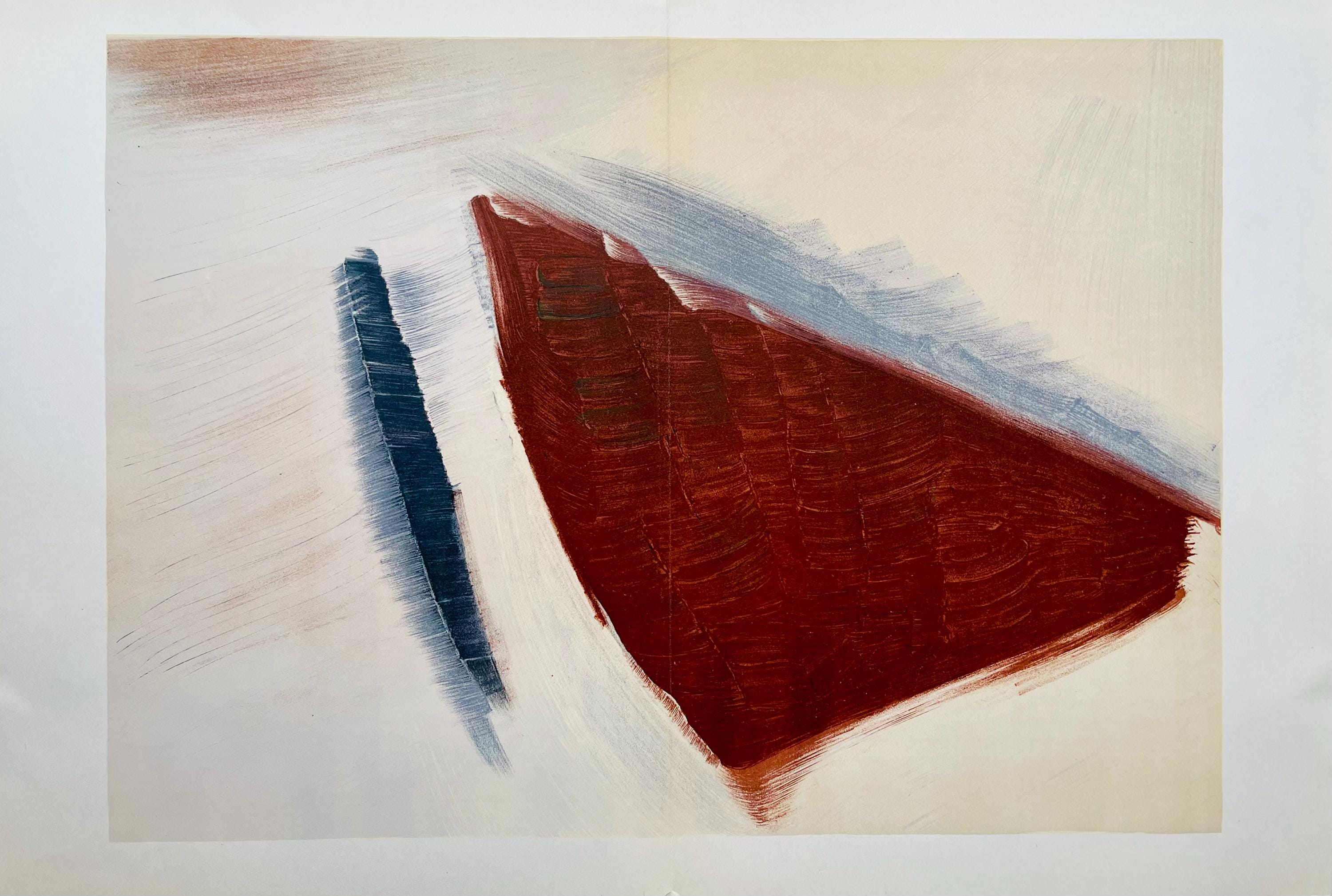 Pierre Tal-Coat, Composition, Derrière le miroir, Limited Edition Lithograph