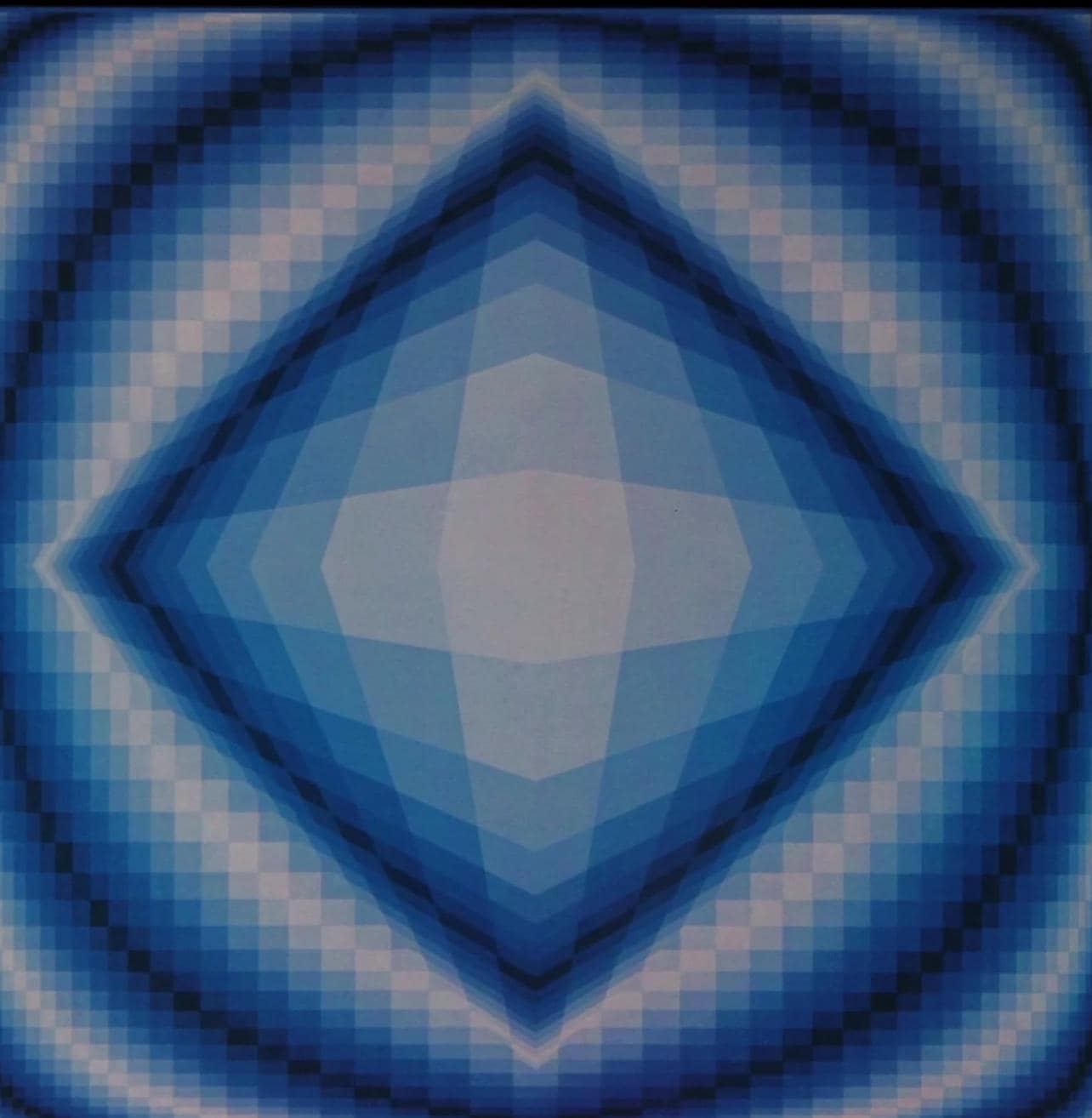 Victor Vasarely, Composition, Octogone, Limited Edition Héliogravure