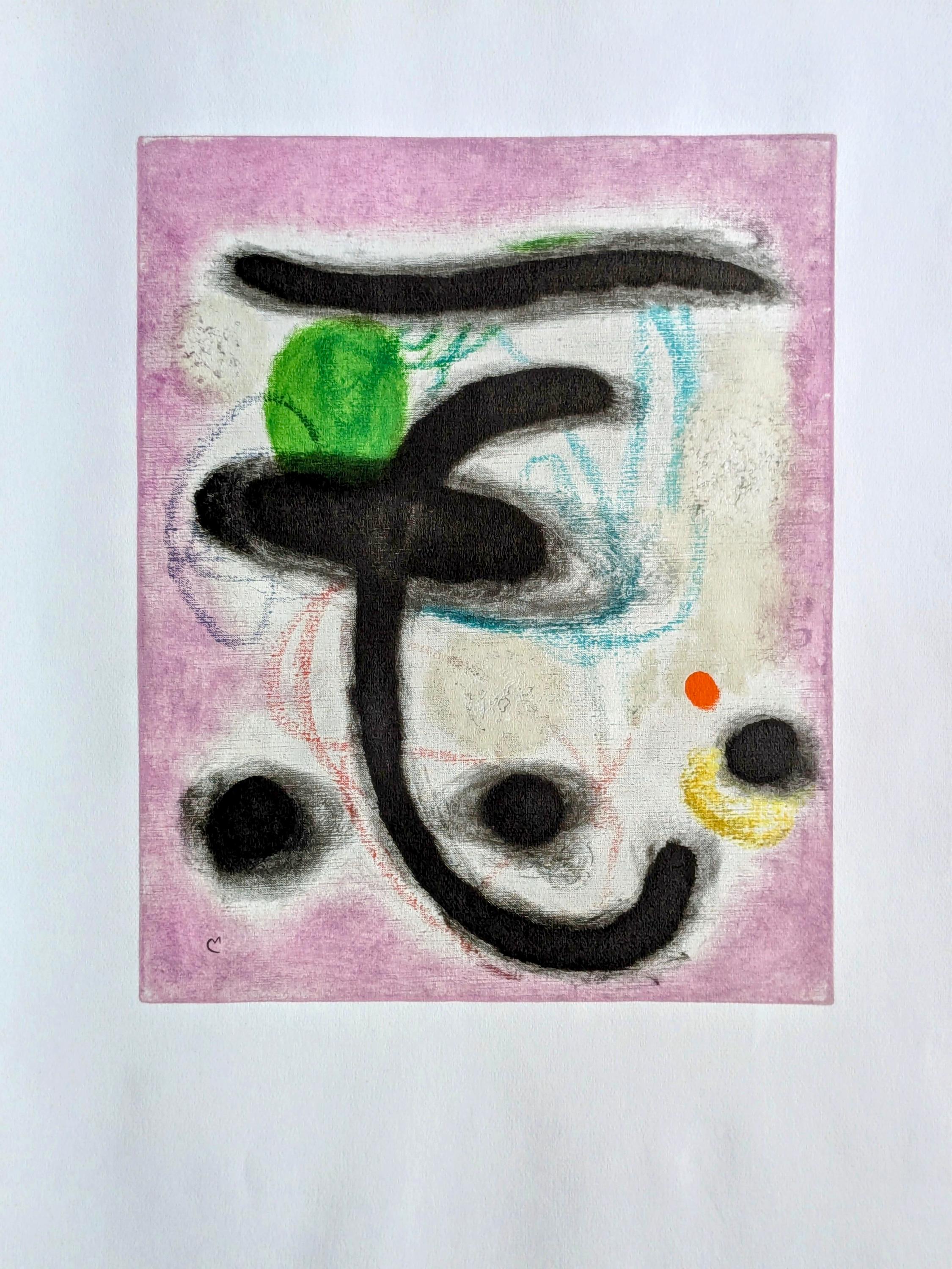 Joan Miró, Composition (Cramer 105), Femmes, Limited Edition Héliogravure