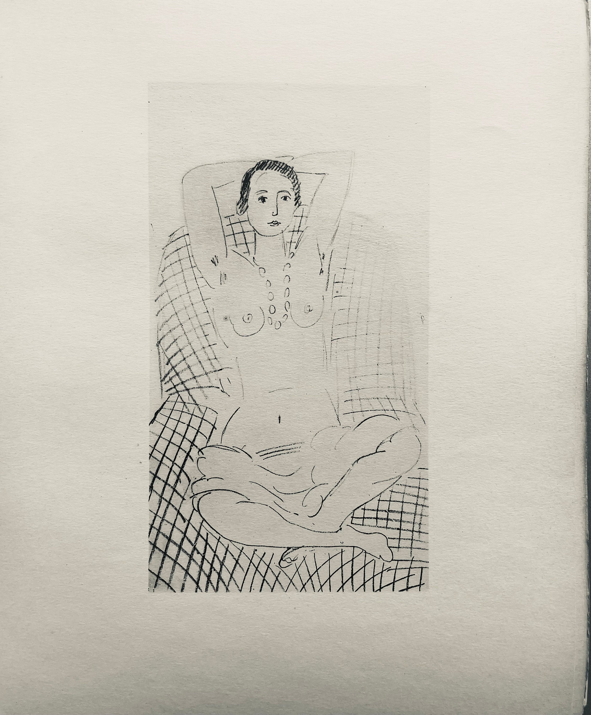 Henri Matisse, Composition (Dutel 3), Dessins de Henri-Matisse, Limited Edition Lithograph