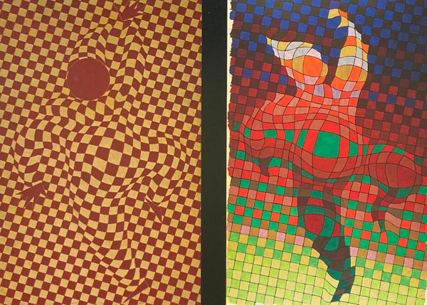 Victor Vasarely, Composition, Graphismes II, Limited Edition Héliogravure