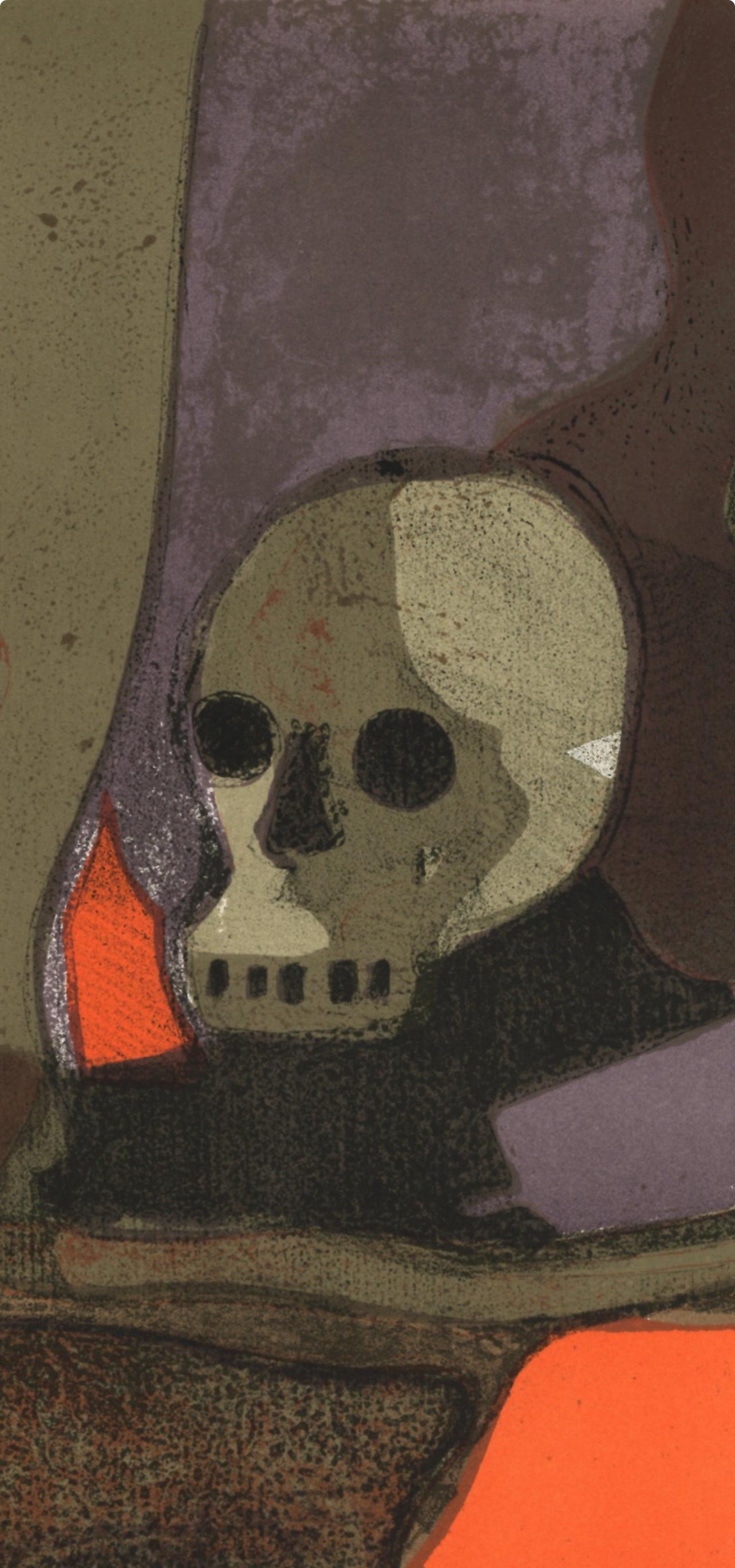 André Minaux, Composition, L'Odyssée, Limited Edition Lithograph