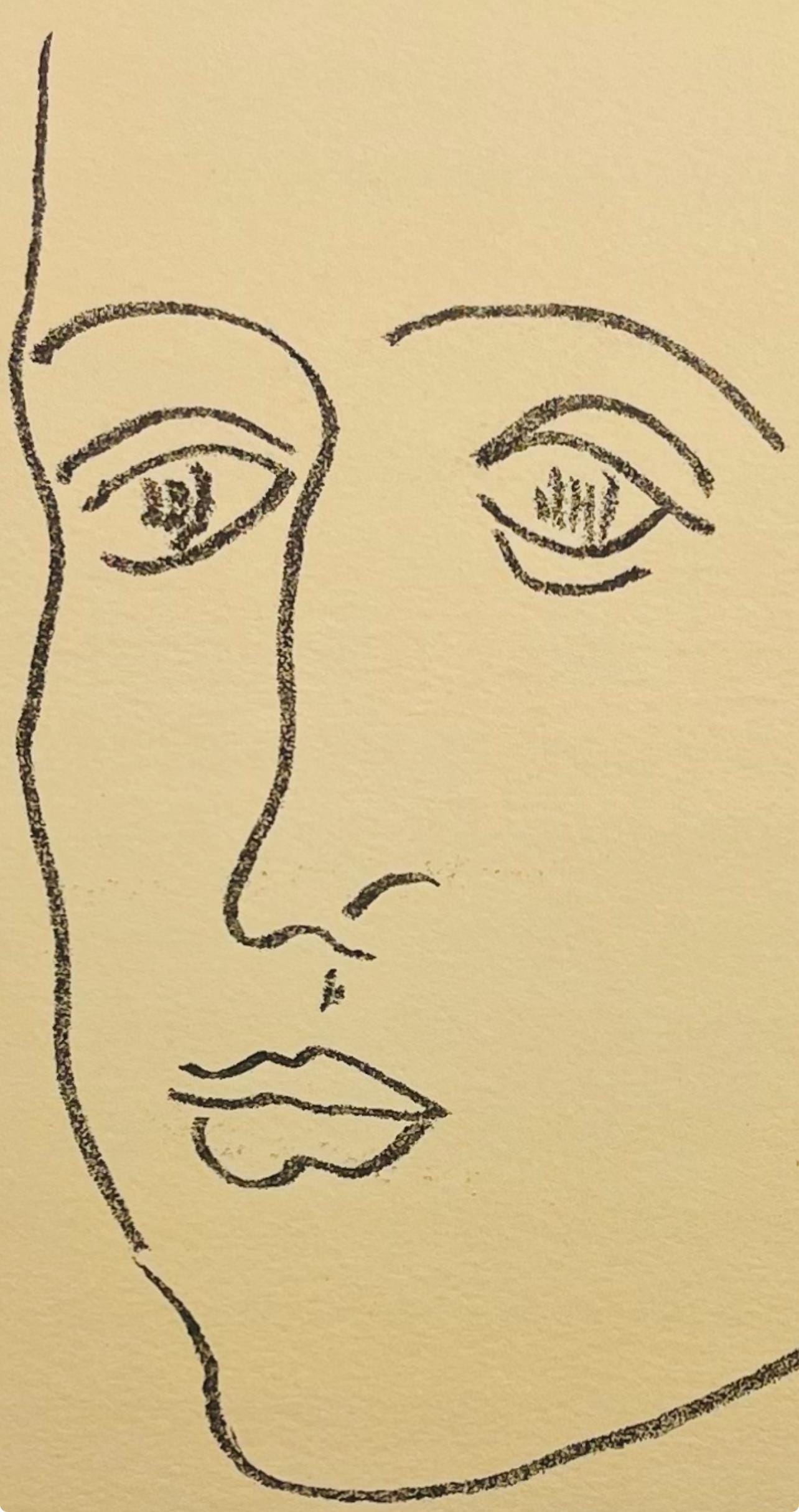 Henri Matisse, Composition (Duthuit 31), Apollinaire, Limited Edition Lithograph