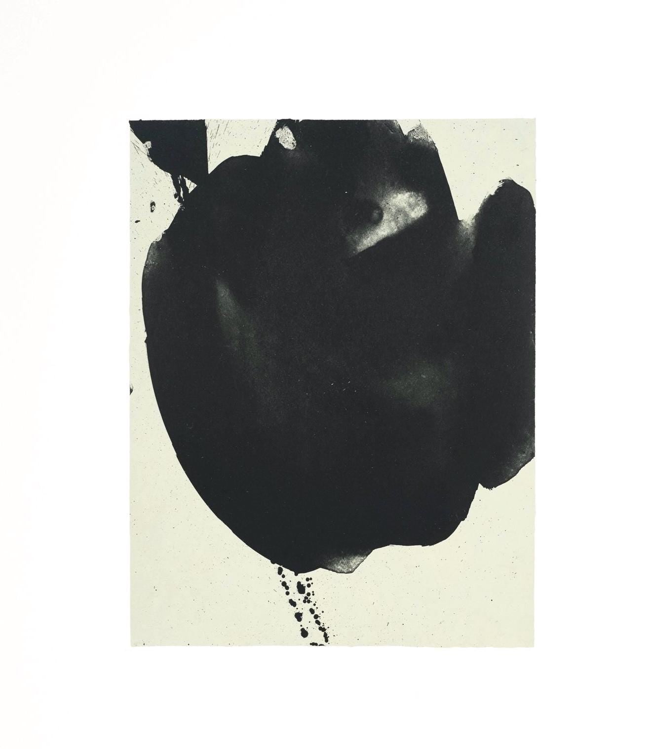 Robert Motherwell, Nocturne VI (Belknap 354-380; Engberg/Banach 415-441), Three Poems, Limited Edition Lithograph