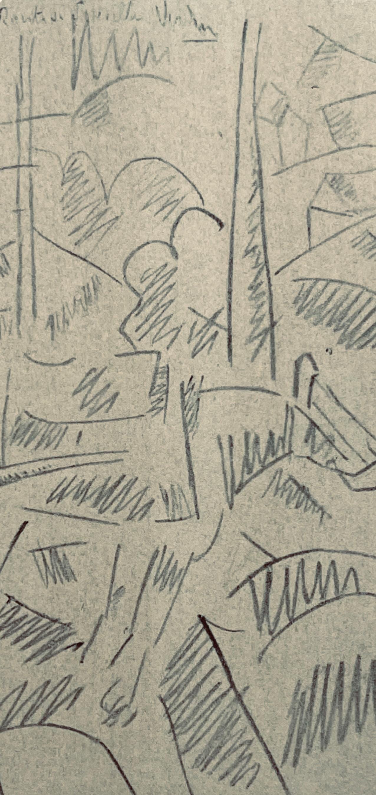 Fernand Léger, Sur La Route De Souville, Fernand Léger, Dessins de Guerre, Limited Edition Lithograph