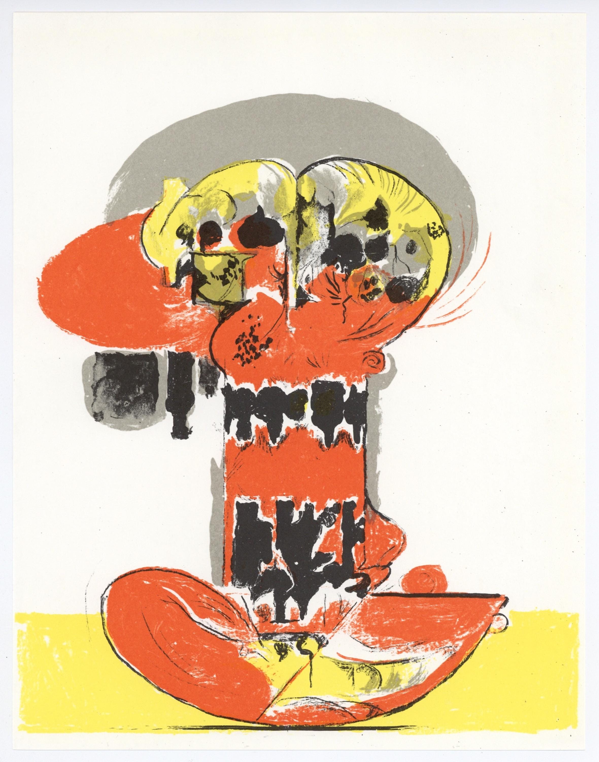 Graham Sutherland, Composition, XXe siècle, Limited Edition Lithograph