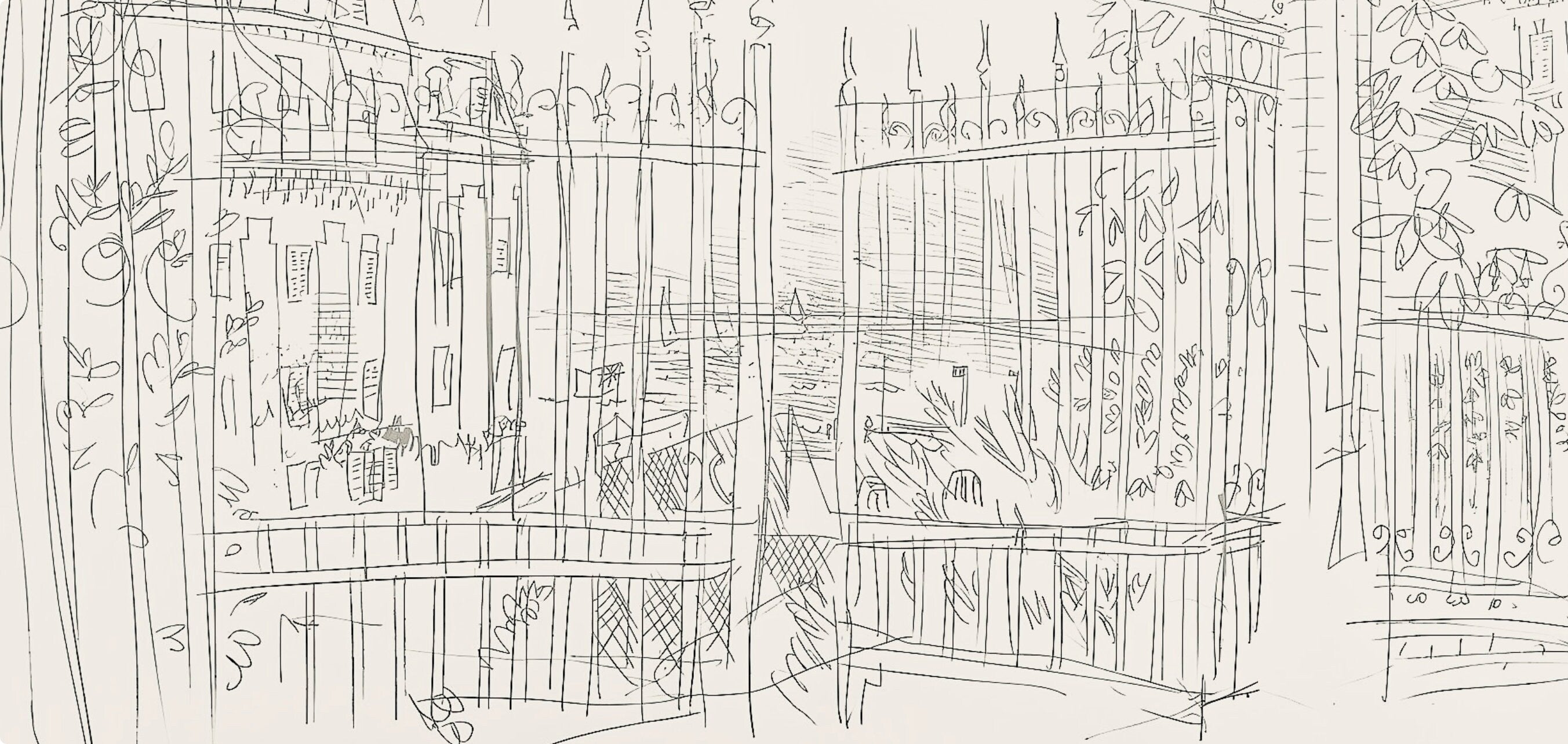 Raoul Dufy, Composition, Les Côtes Normandes, Limited Edition Lithograph