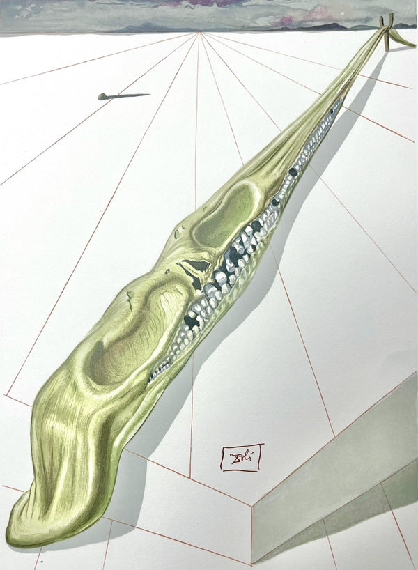 Salvador Dali, Hölle XIV (Field 189-200; Michler/Löpsinger 1039-1138), Die Göttliche Komödie, Signed, Limited Edition Woodcut