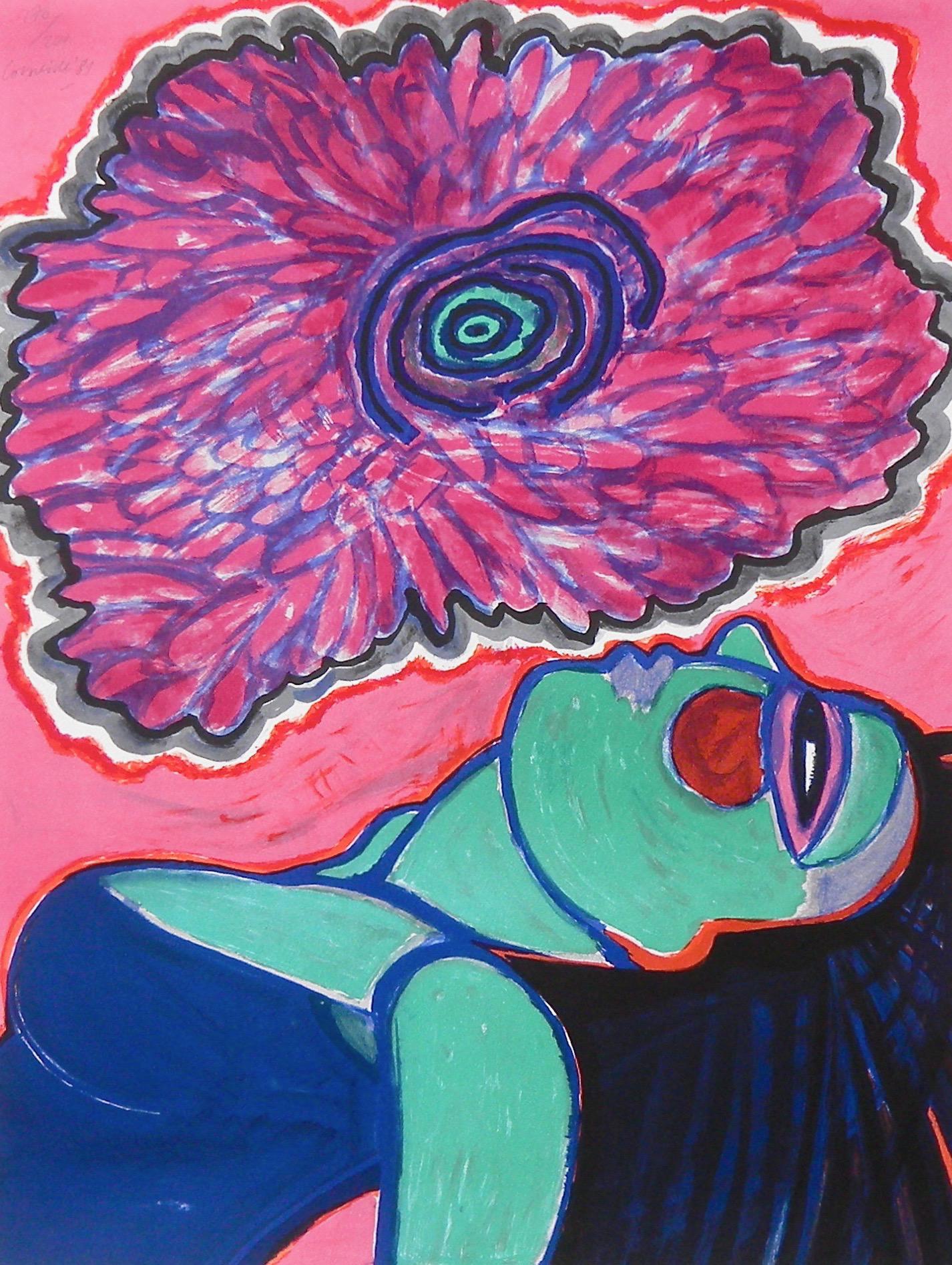 Guillaume Cornelis van Beverloo, Corneille, Ivresse, Limited Edition Lithograph