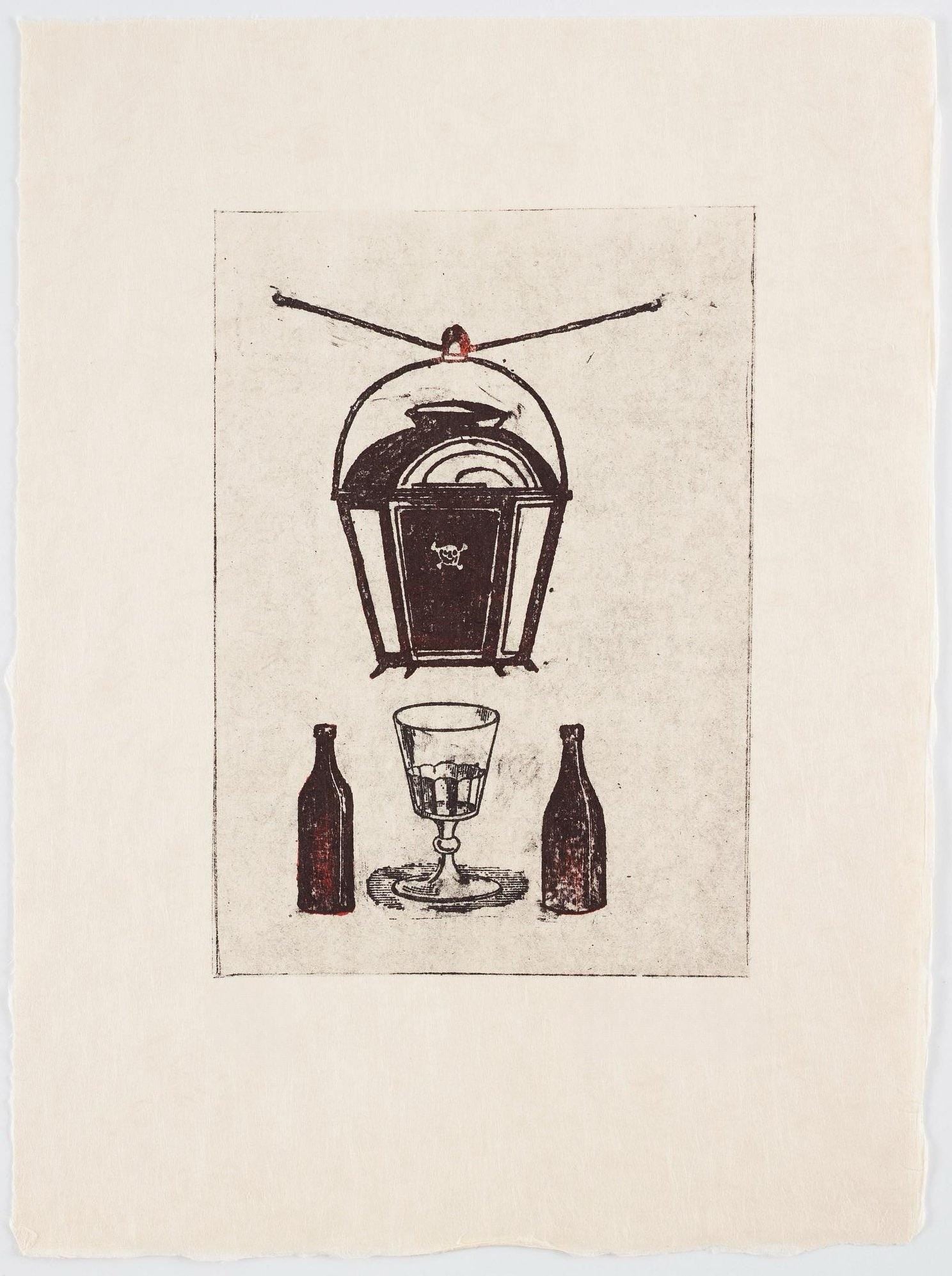Max Ernst, Composition (Spies/Leppien 218), La Ballade du Soldat, Limited Edition Lithograph