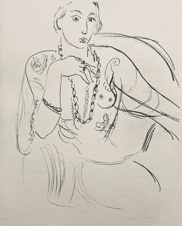 Henri Matisse, Composition (Dutel 3), Dessins de Henri-Matisse, Limited Edition Lithograph
