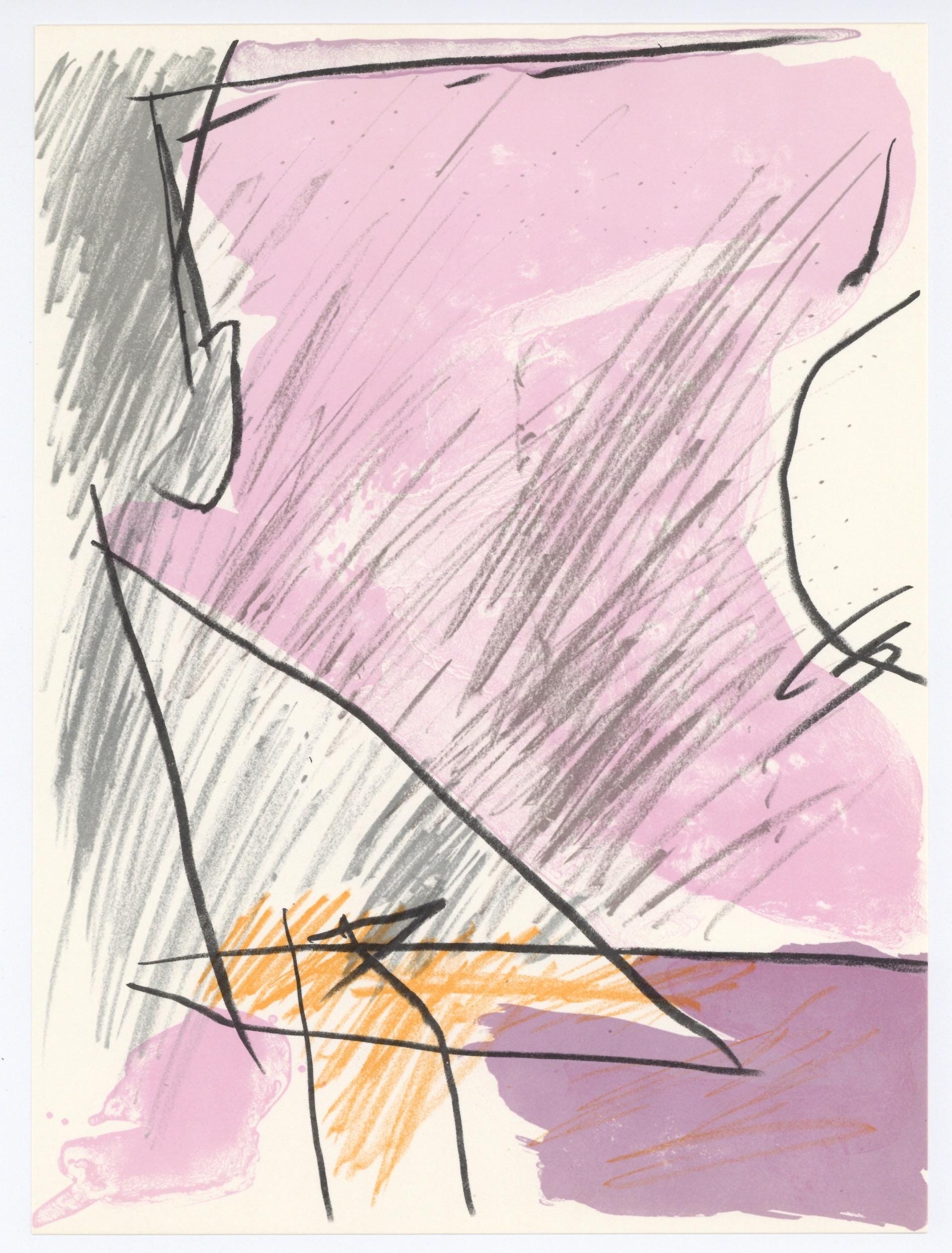 Albert Ràfols-Casamada, Composition, Ediciones Polígrafa, Redfern Gallery, Limited Edition Lithograph