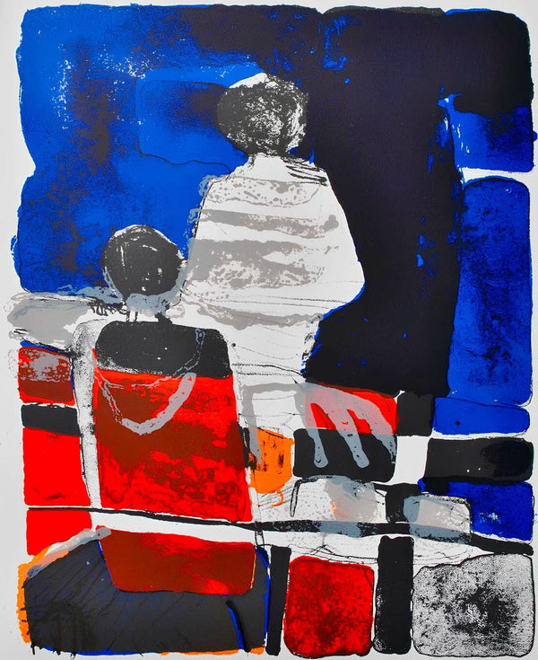 Paul Guiramand, Composition, Œuvres complètes d'Albert Camus, Limited Edition Lithograph