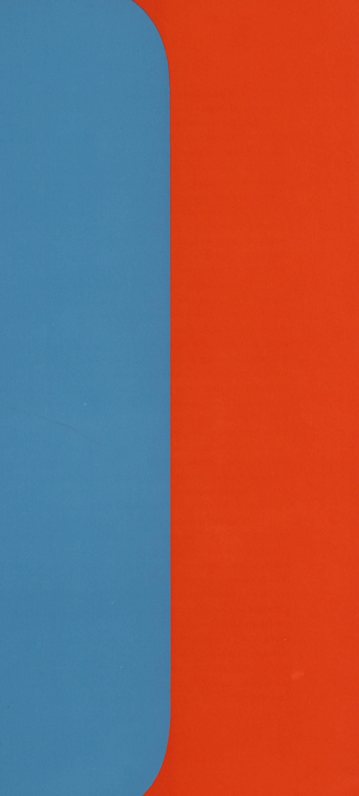 Ellsworth Kelly, Composition (Axsom, I-B), Derrière le miroir, Limited Edition Lithograph