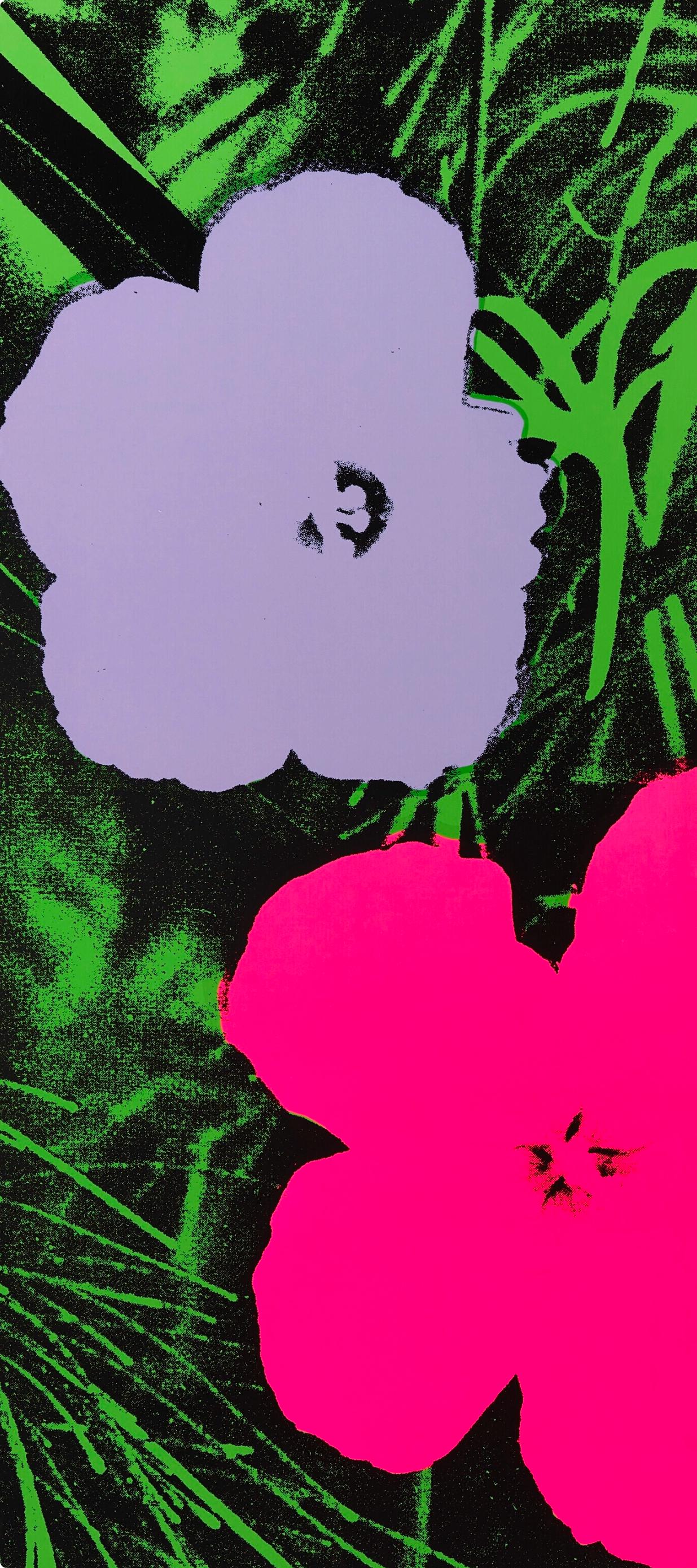 Andy Warhol, Flowers, nº73, Official Edition, Sunday B. Morning, Silkscreen