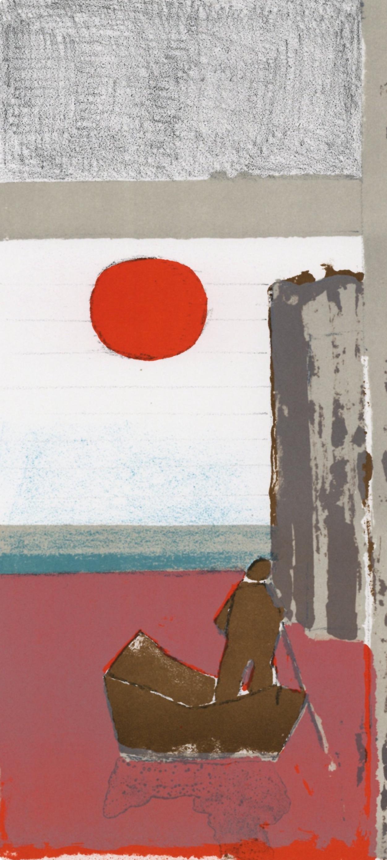 Paul Guiramand, Composition, L'Odyssée, Limited Edition Lithograph
