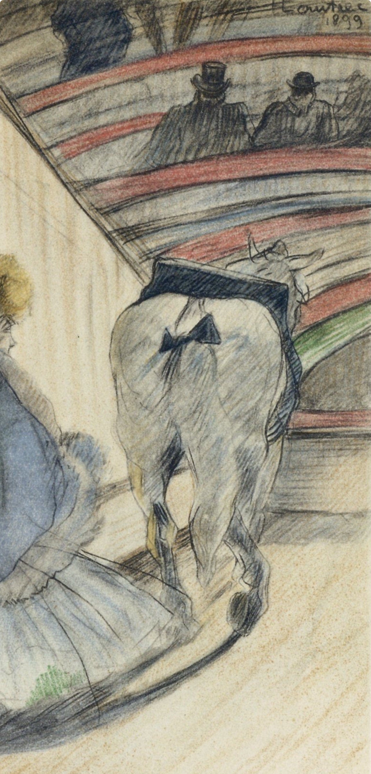 Henri de Toulouse-Lautrec, Entrée en piste, The Circus by Toulouse-Lautrec, Limited Edition Lithograph
