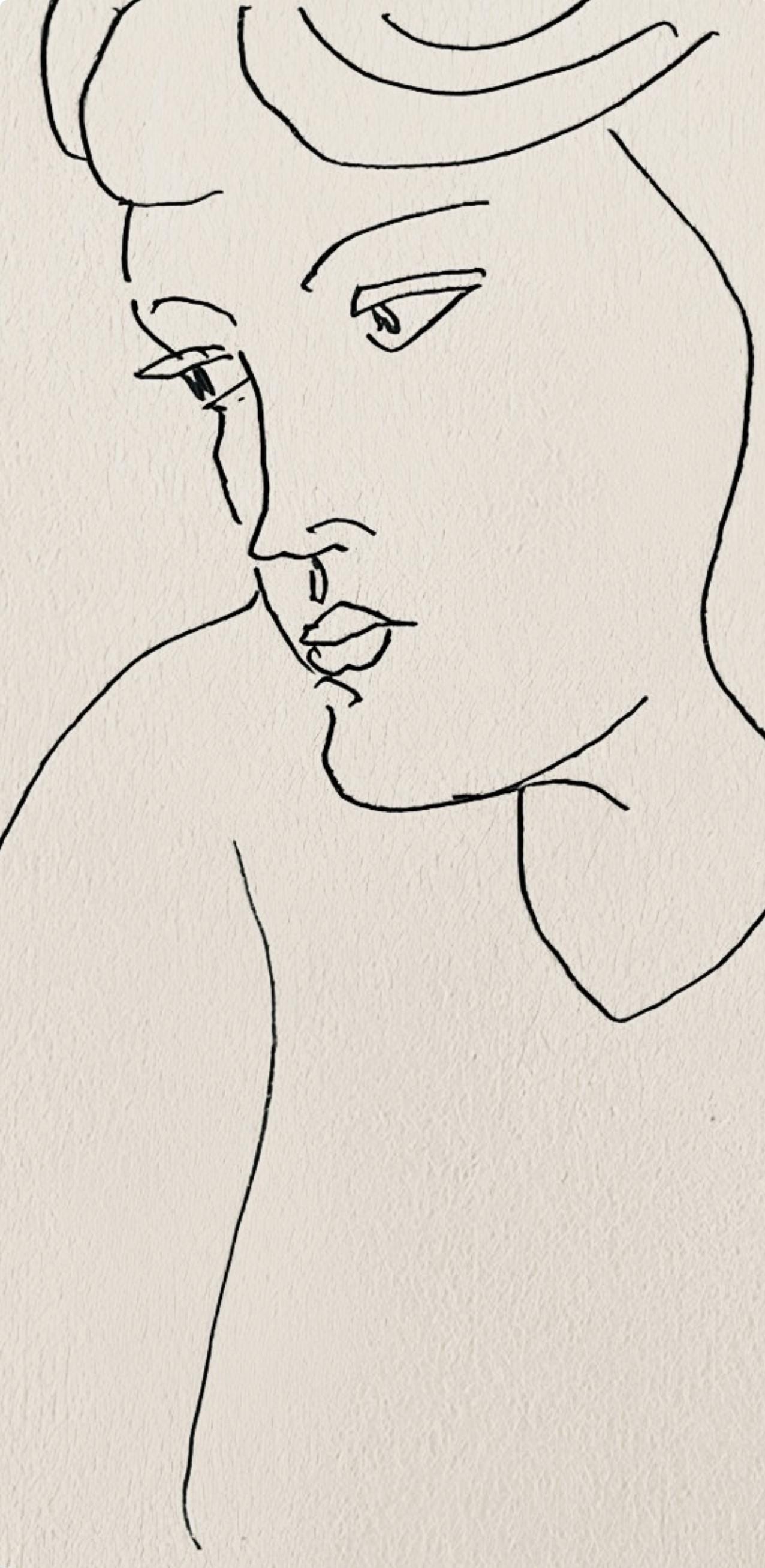Henri Matisse, Composition, Dessins de Matisse, Hommage nº2, Limited Edition Lithograph