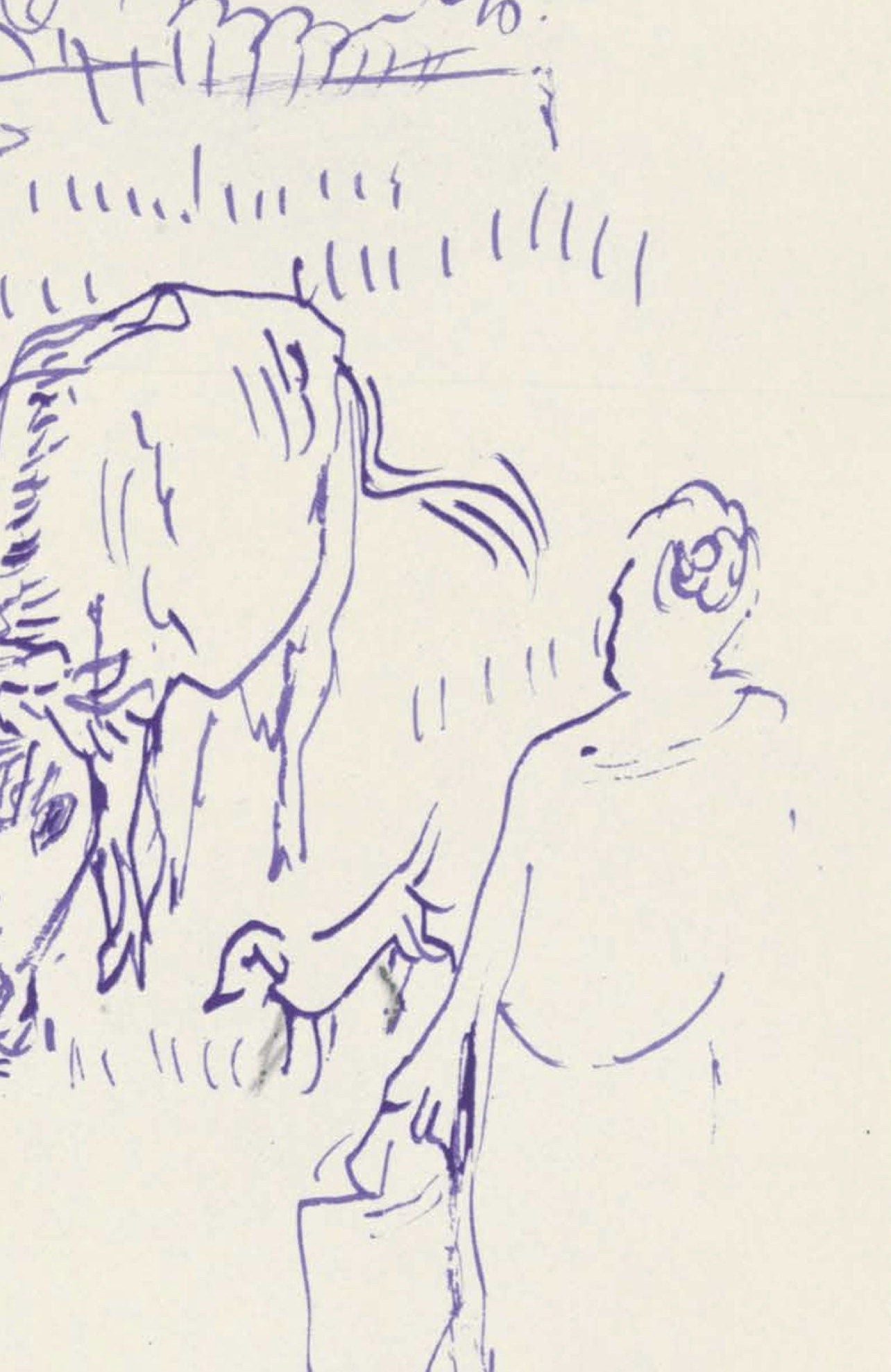 Pierre Bonnard, Composition (Terrasse 54), Pierre Bonnard Correspondences, Limited Edition Lithograph