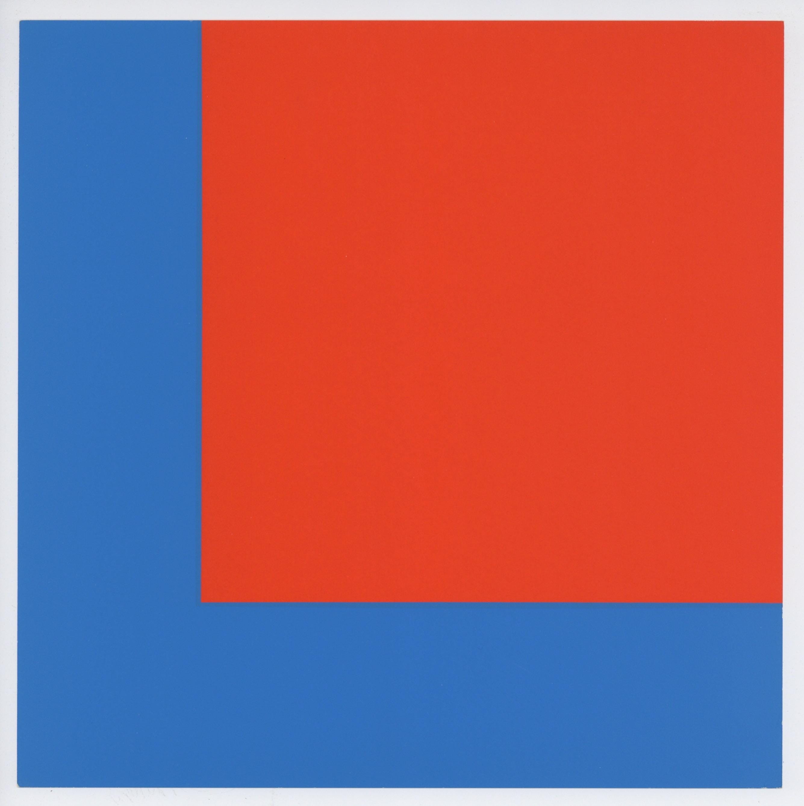 Ellsworth Kelly, Composition (Axsom I-d), Vormen van de Kleur, Limited Edition Silkscreen