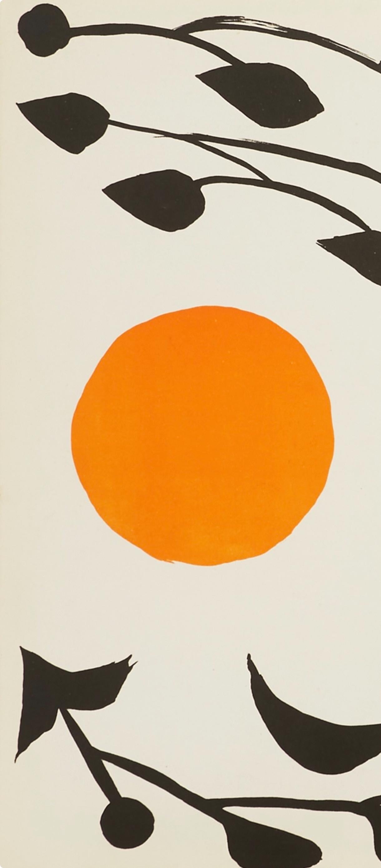 Alexander Calder, Composition, Derrière le miroir, Limited Edition Lithograph