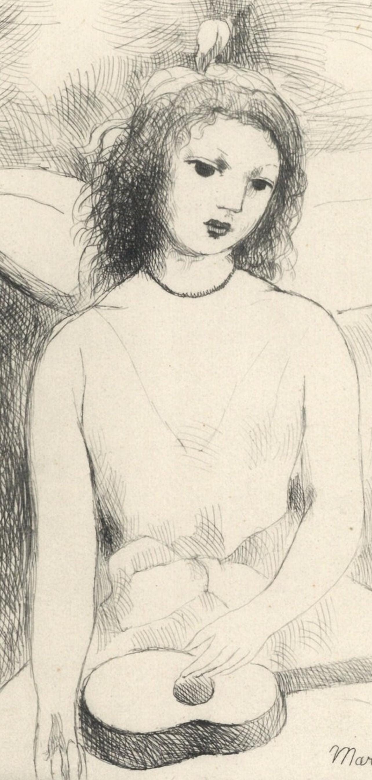 Marie Laurencin, Composition, Alternance, Limited Edition Etching