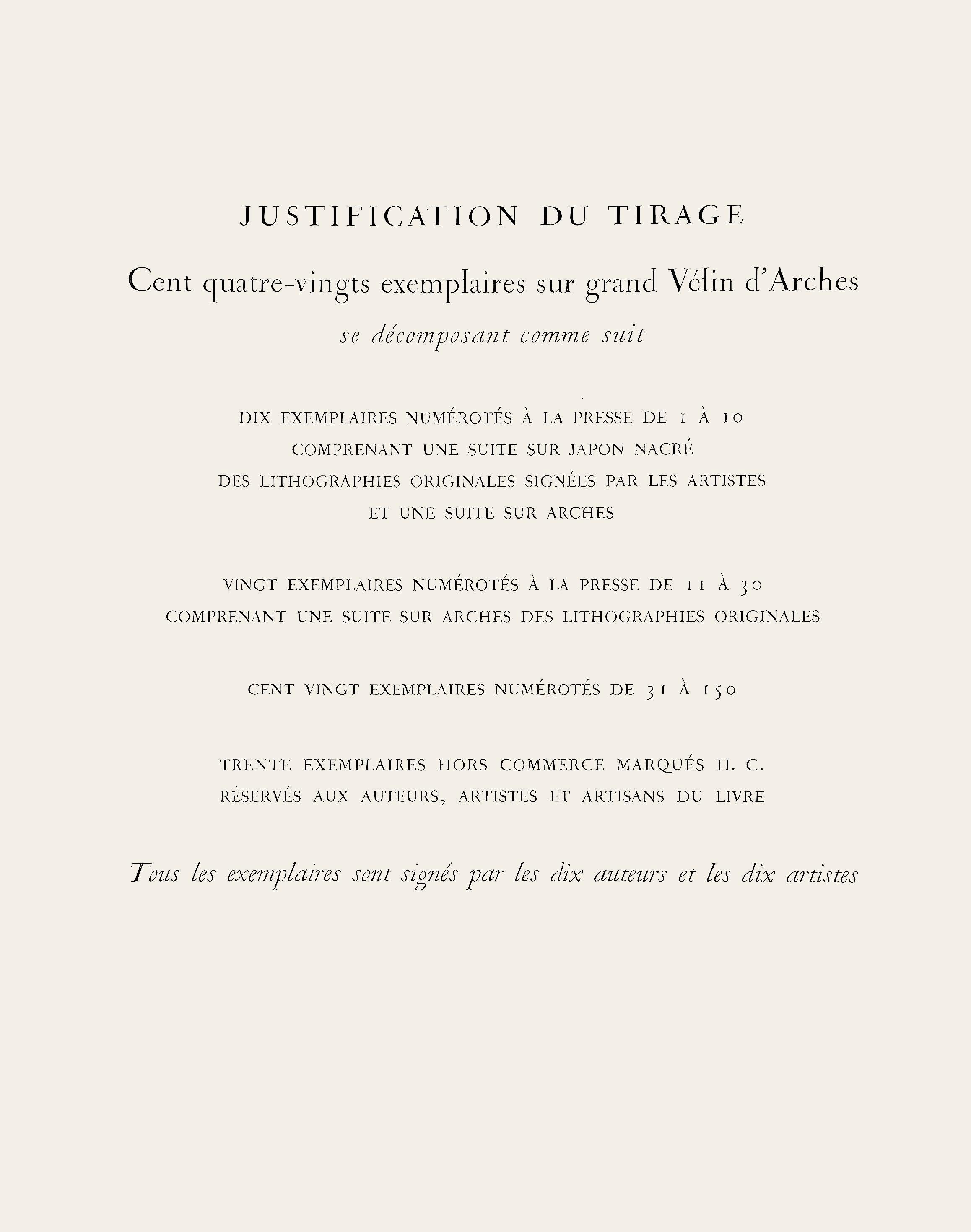 Georges Braque, Les Facheux (Mourlot 106), Regards sur Paris, Limited Edition Lithograph