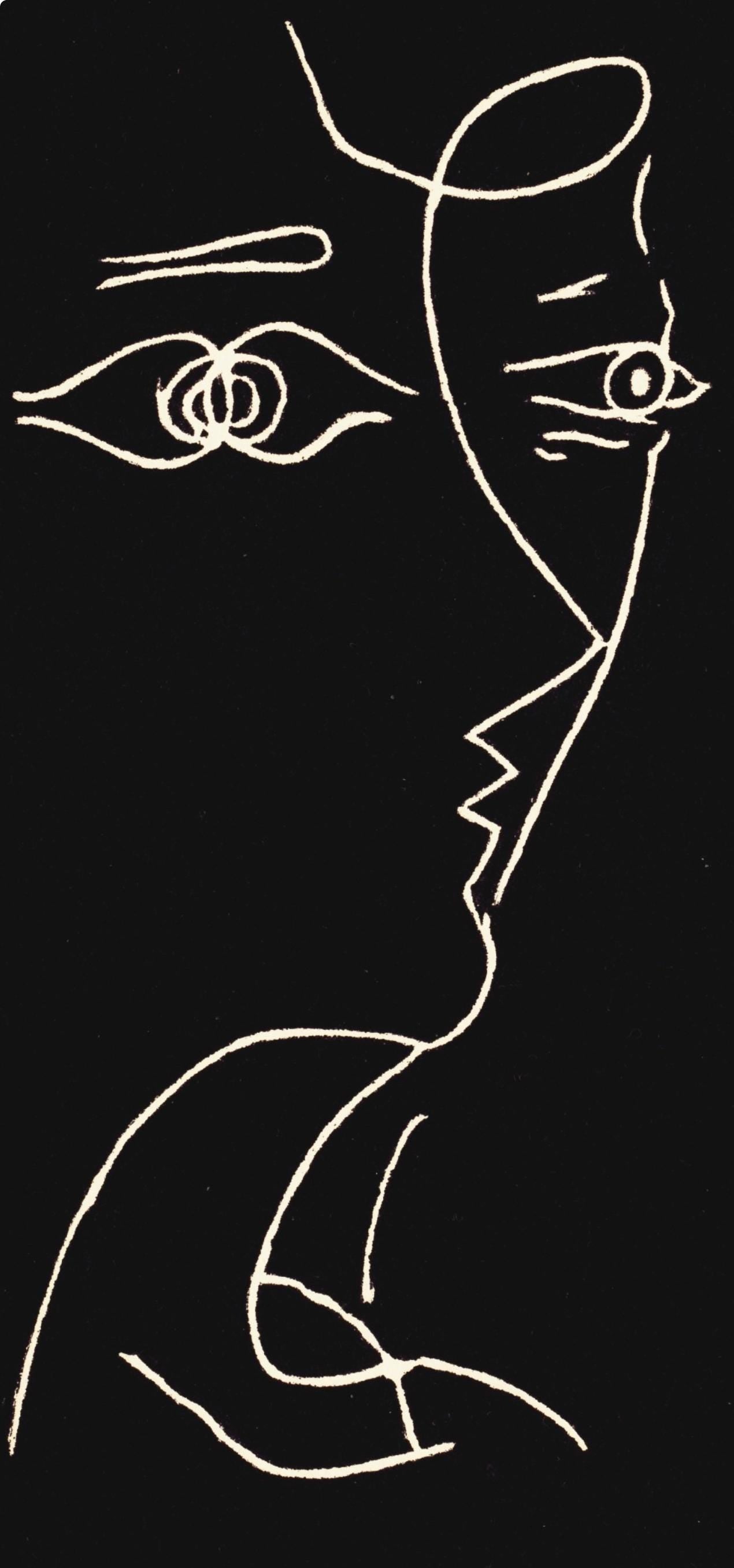 Georges Braque, Composition (Vallier 153), Le Tir à l'arc mis en lumière par Georges Braque, Limited Edition Lithograph