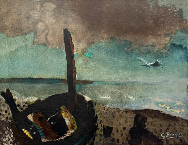 Georges Braque, Marine à la Mouette, Varengeville, Limited Edition Lithograph