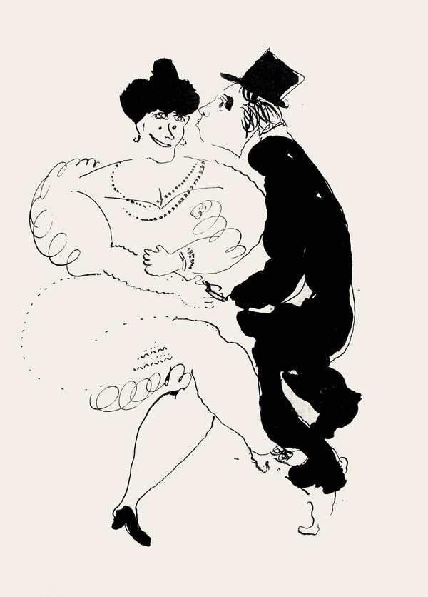 Marc Chagall, Composition, Suite Provinciale avec 92 dessins inédits de Marc Chagall, Limited Edition Lithograph