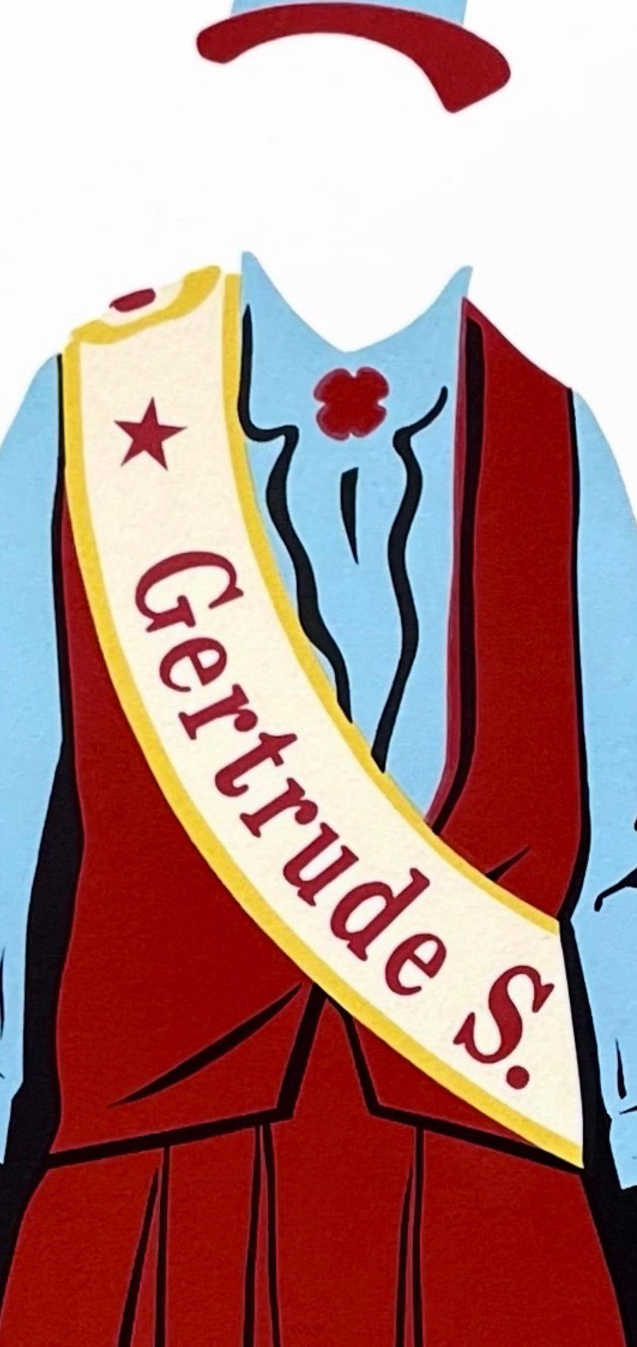 Robert Indiana, Gertrude Stein (Sheehan 96-108), Mother of Us All, Limited Edition Silkscreen