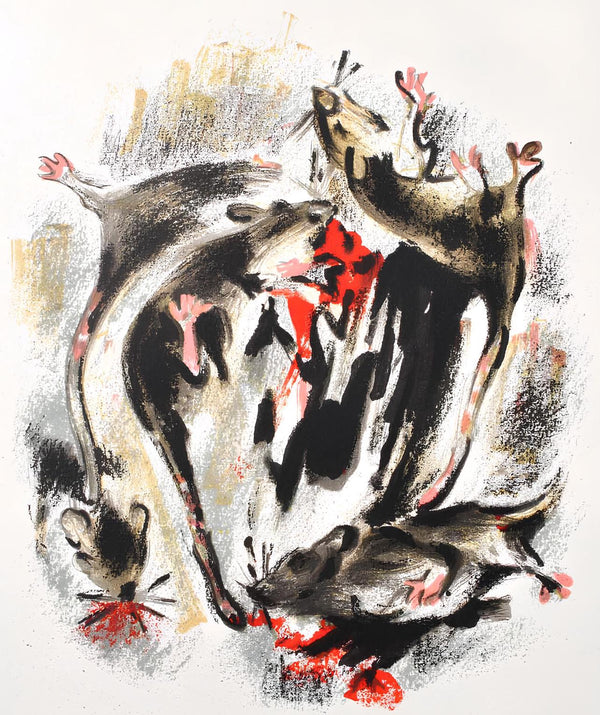 Alexandre Garbell, Composition, Œuvres complètes d'Albert Camus, Limited Edition Lithograph