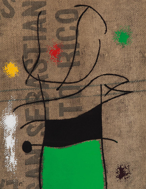Joan Miró, Composition (Cramer 69; Dupin 292; Mourlot 286-294), Miró 1959-1960, Limited Edition Lithograph