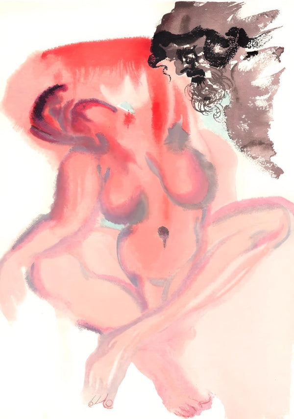 Salvador Dali, The Neglectful (Michler/Löpsinger 1039-1138; Field 189-200), La Divine Comédie, Limited Edition Woodcut