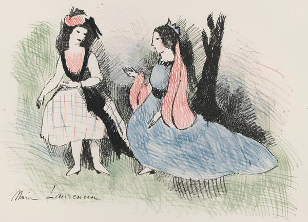 Marie Laurencin, Composition, Alice's Adventures in Wonderland, Limited Edition Lithograph