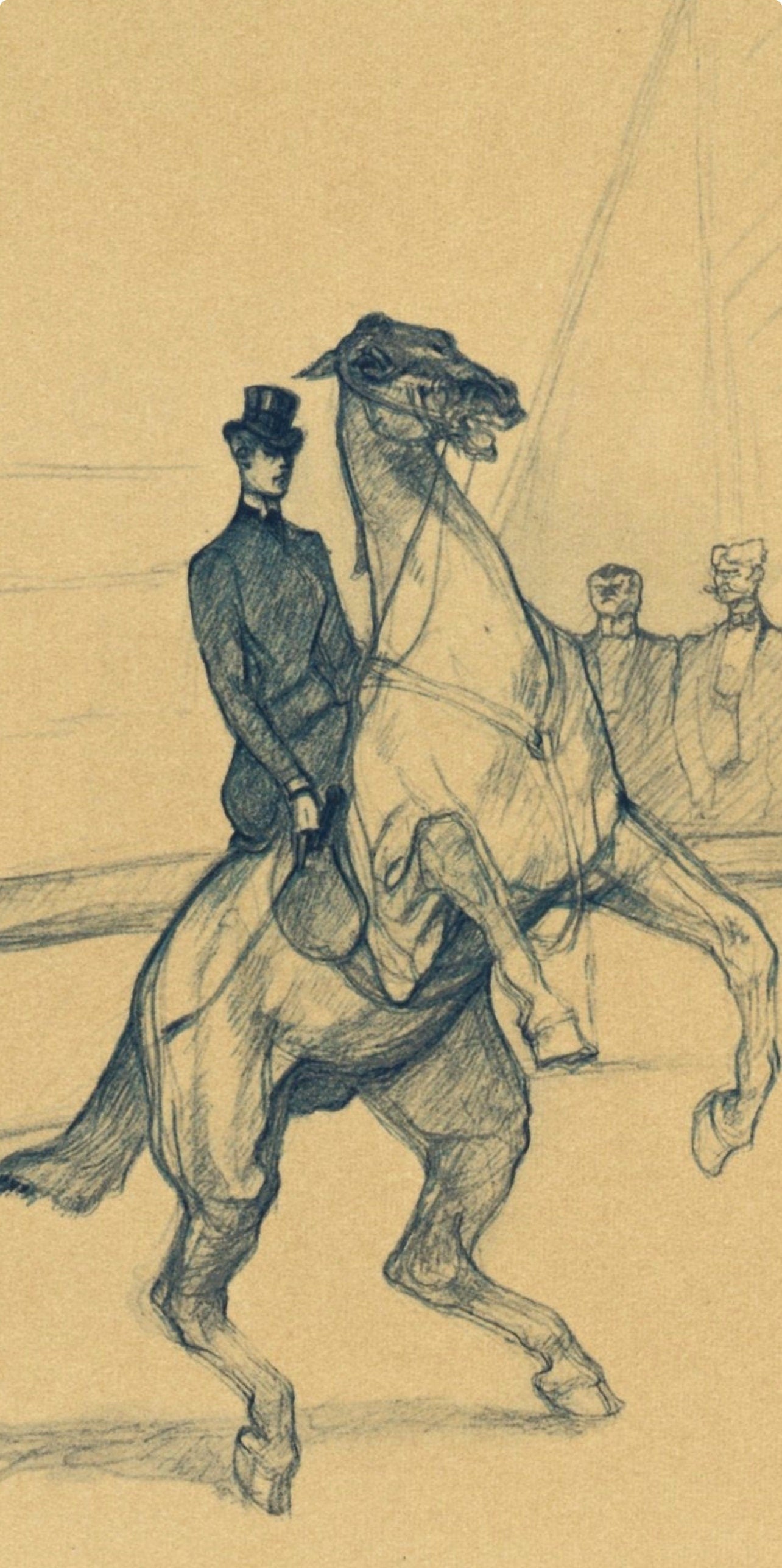 Henri de Toulouse-Lautrec, Écuyère de haute école, The Circus by Toulouse-Lautrec, Limited Edition Lithograph