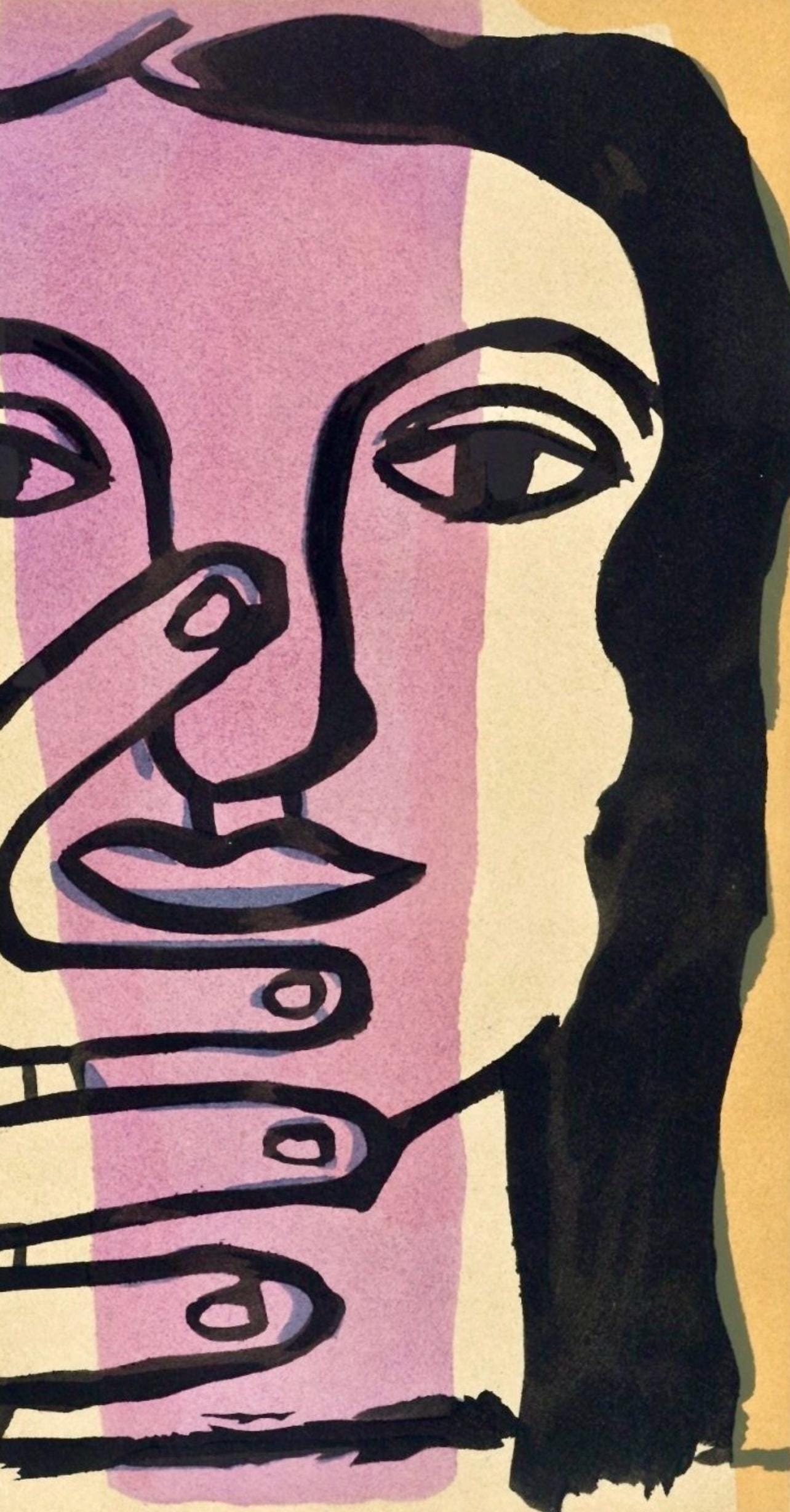 Fernand Léger, Composition, Cahiers d'Art, Limited Edition Lithograph