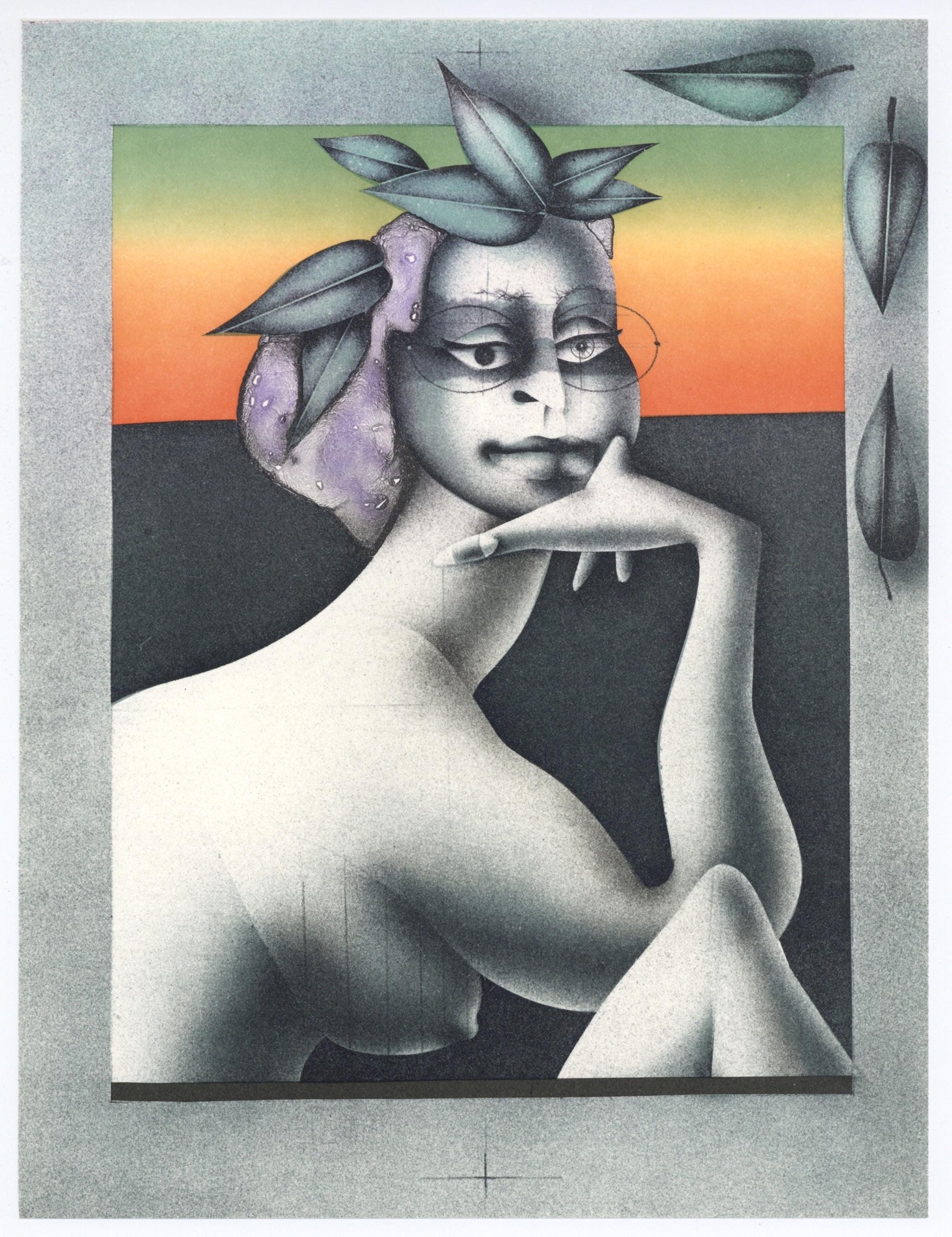 Paul Wunderlich, Composition, XXe siècle, Limited Edition Lithograph